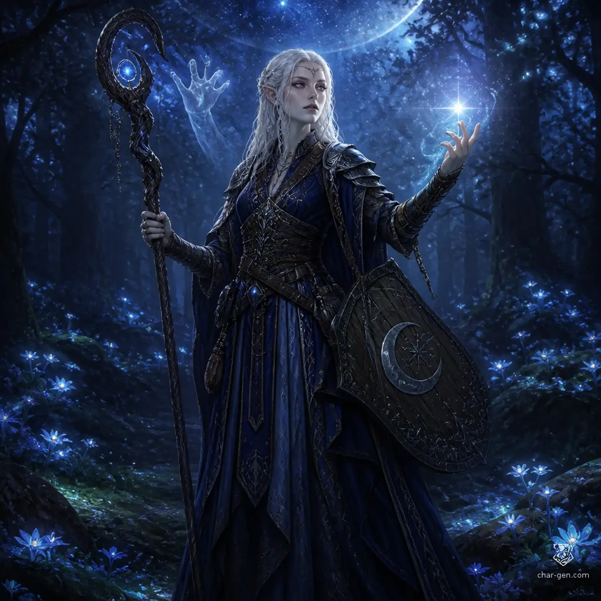 Elowen Starweaver - AI-generated fantasy Character
