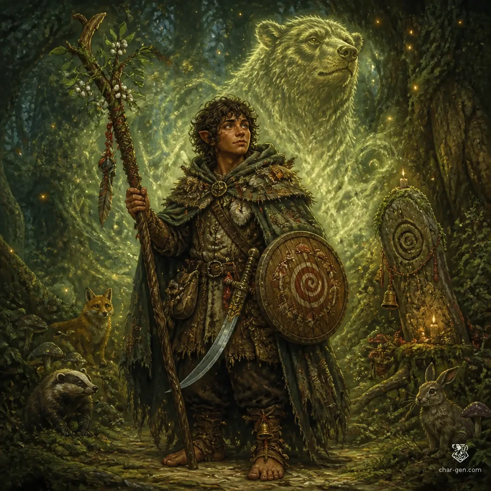 Paskel Zorri - AI-generated fantasy Character