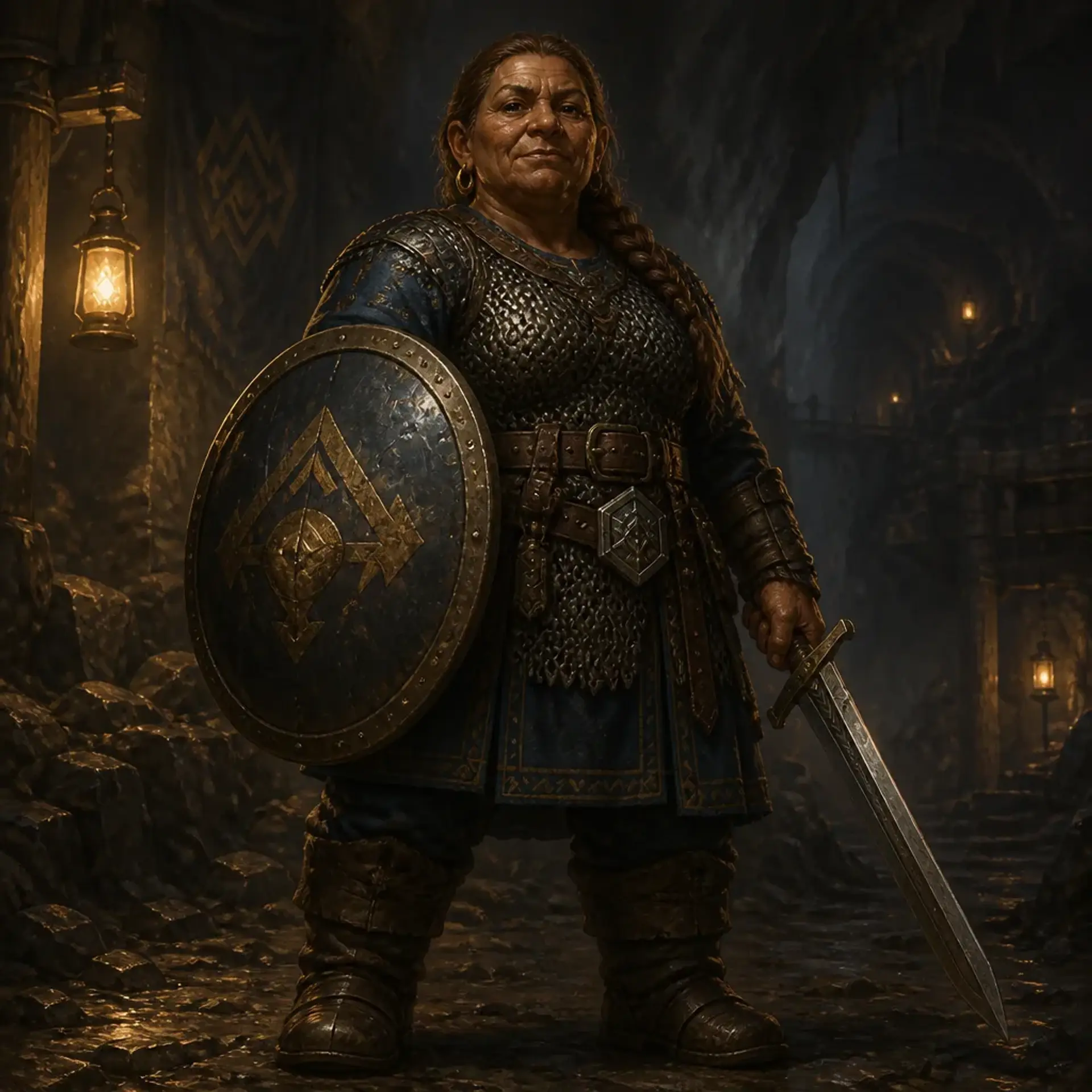 Senna Quispe - AI-generated fantasy Character