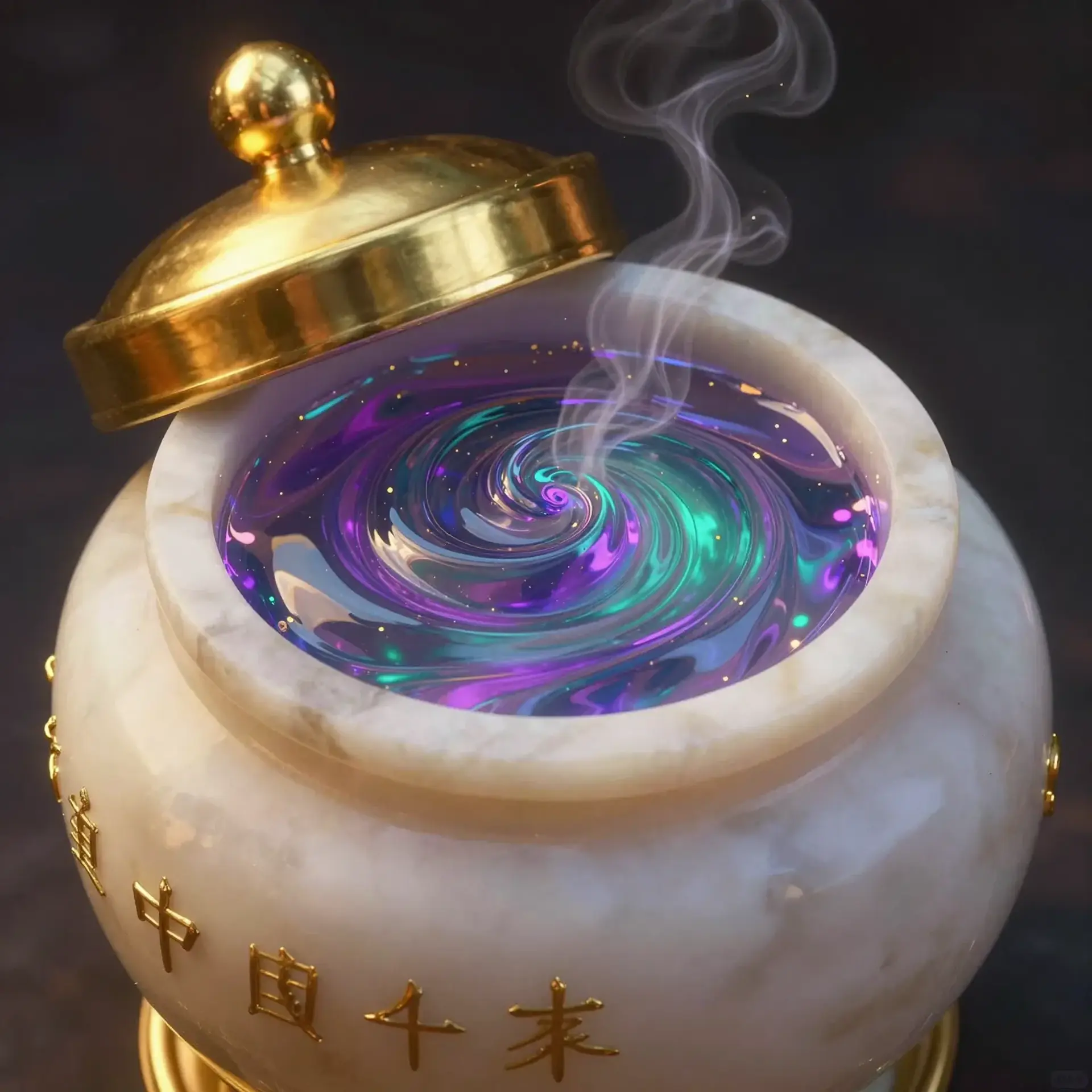 Self-Styling Hair Salve - AI-generated fantasy Magic Item