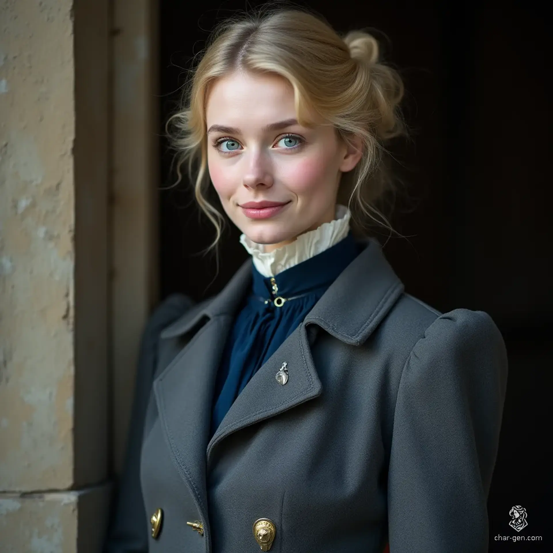 Eveline Maris Wainwright - AI-generated fantasy NPC
