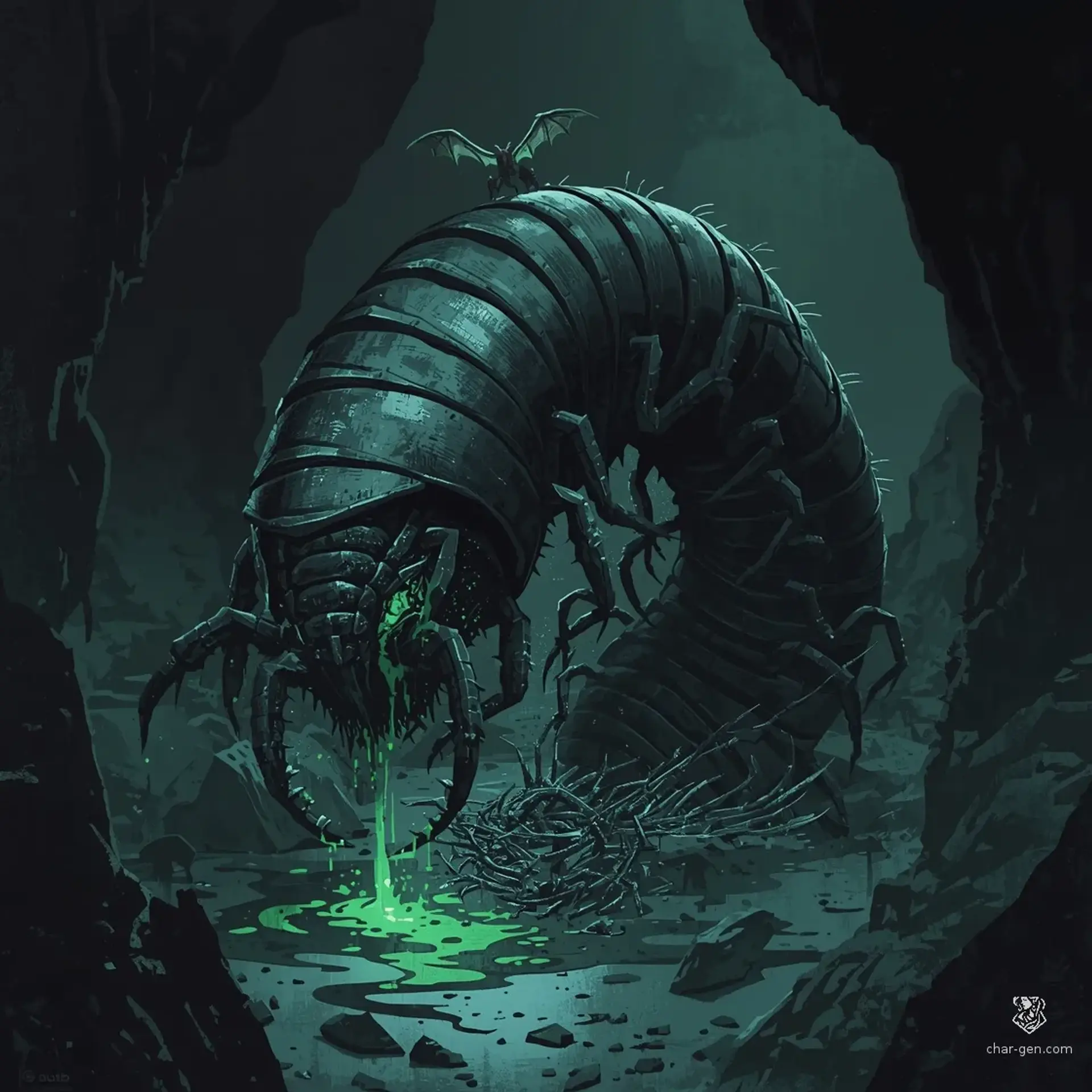 Oroschala, the Iron-Winged Tunneler