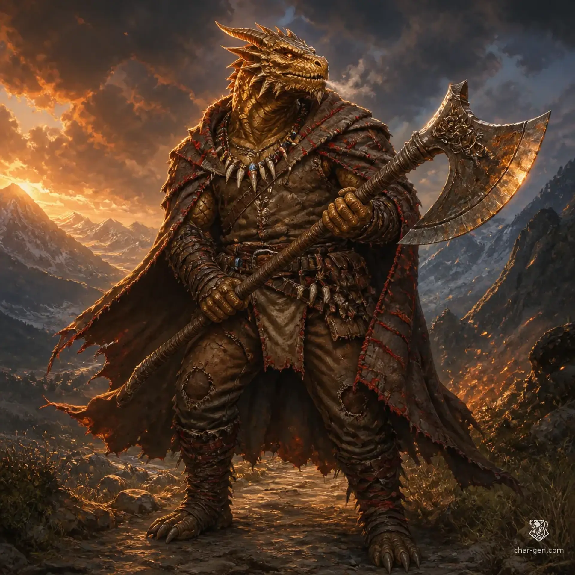 bruv - AI-generated fantasy Character