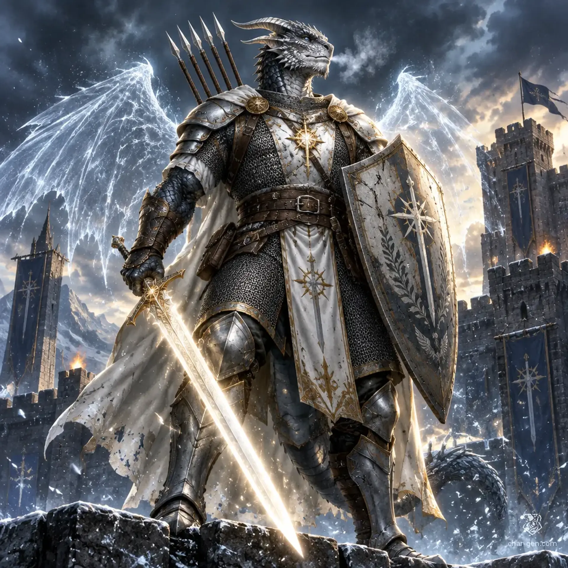 Worf - AI-generated fantasy Character