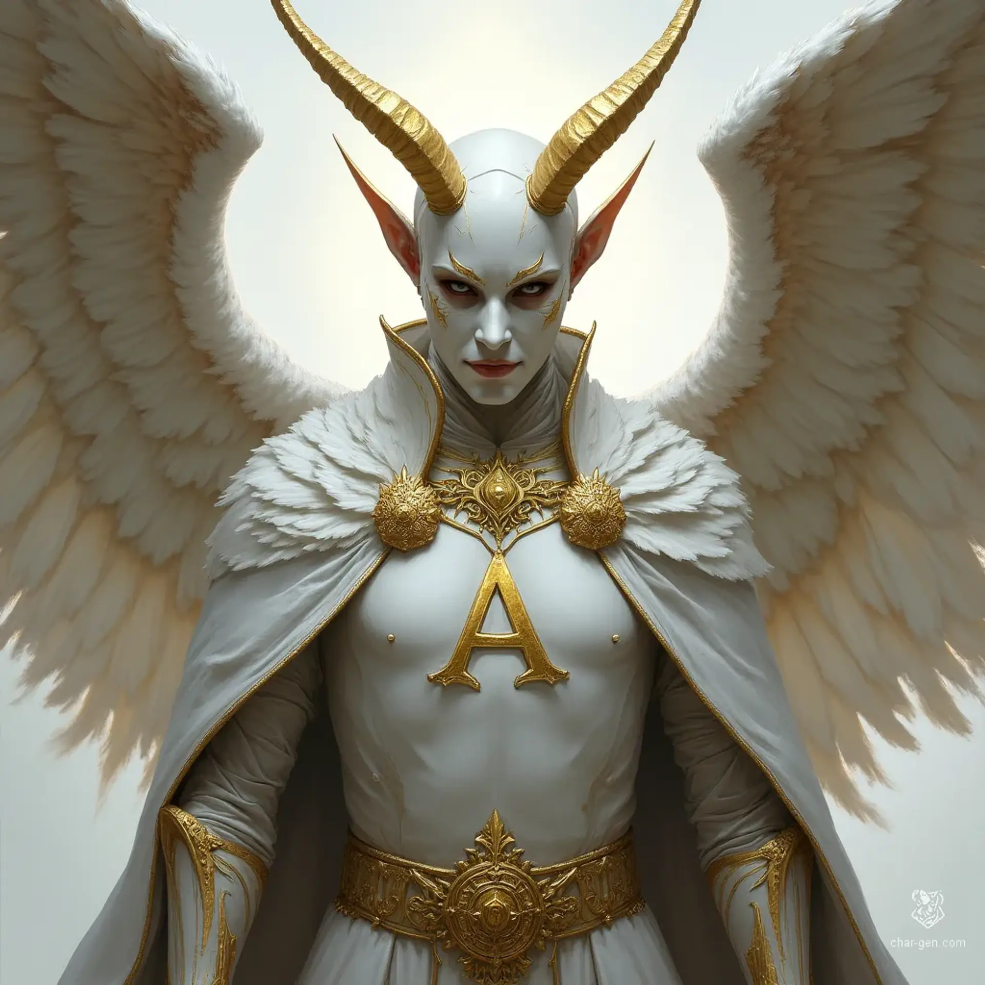 Auremar the Aegis - AI-generated fantasy NPC