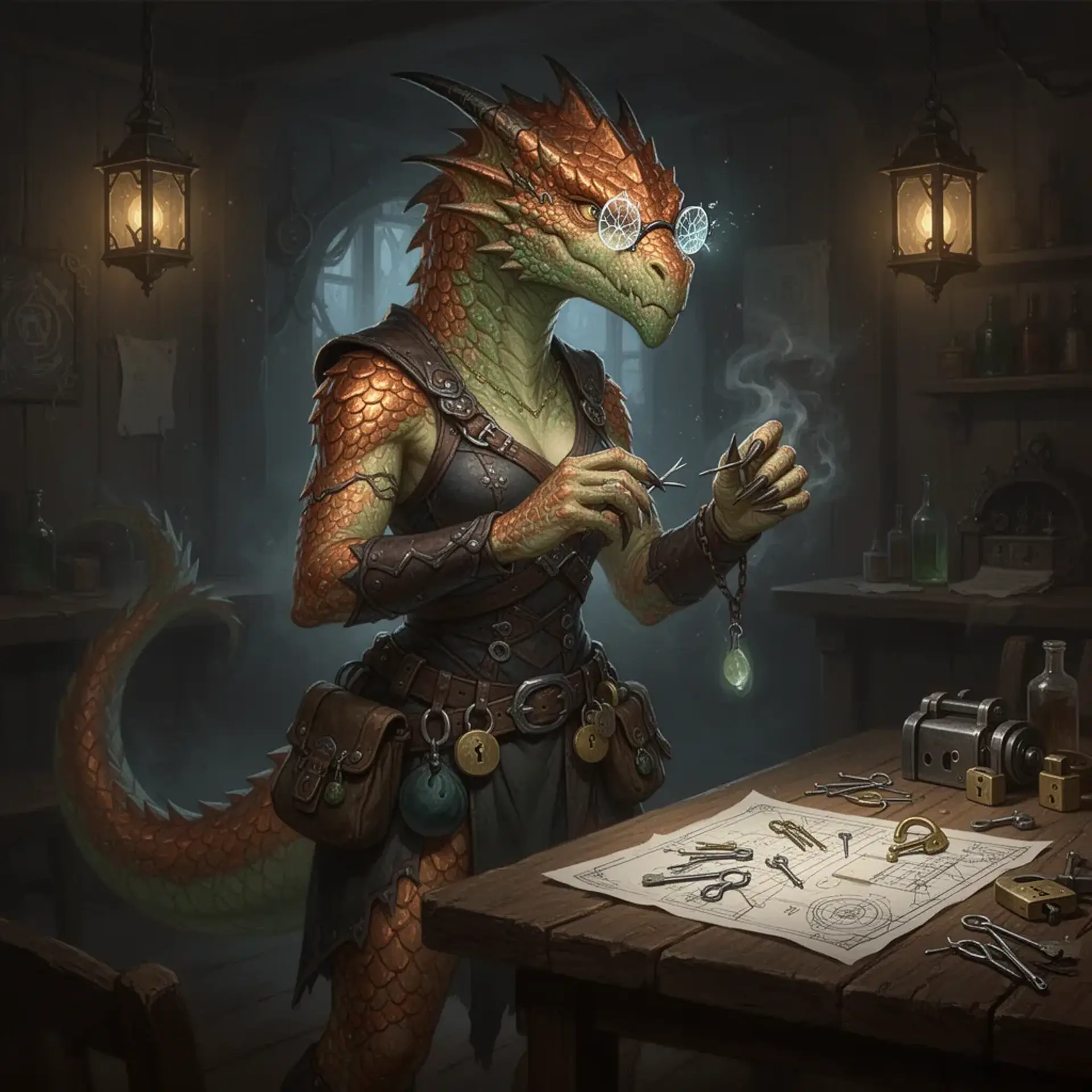 Zephira Vesh - AI-generated fantasy NPC