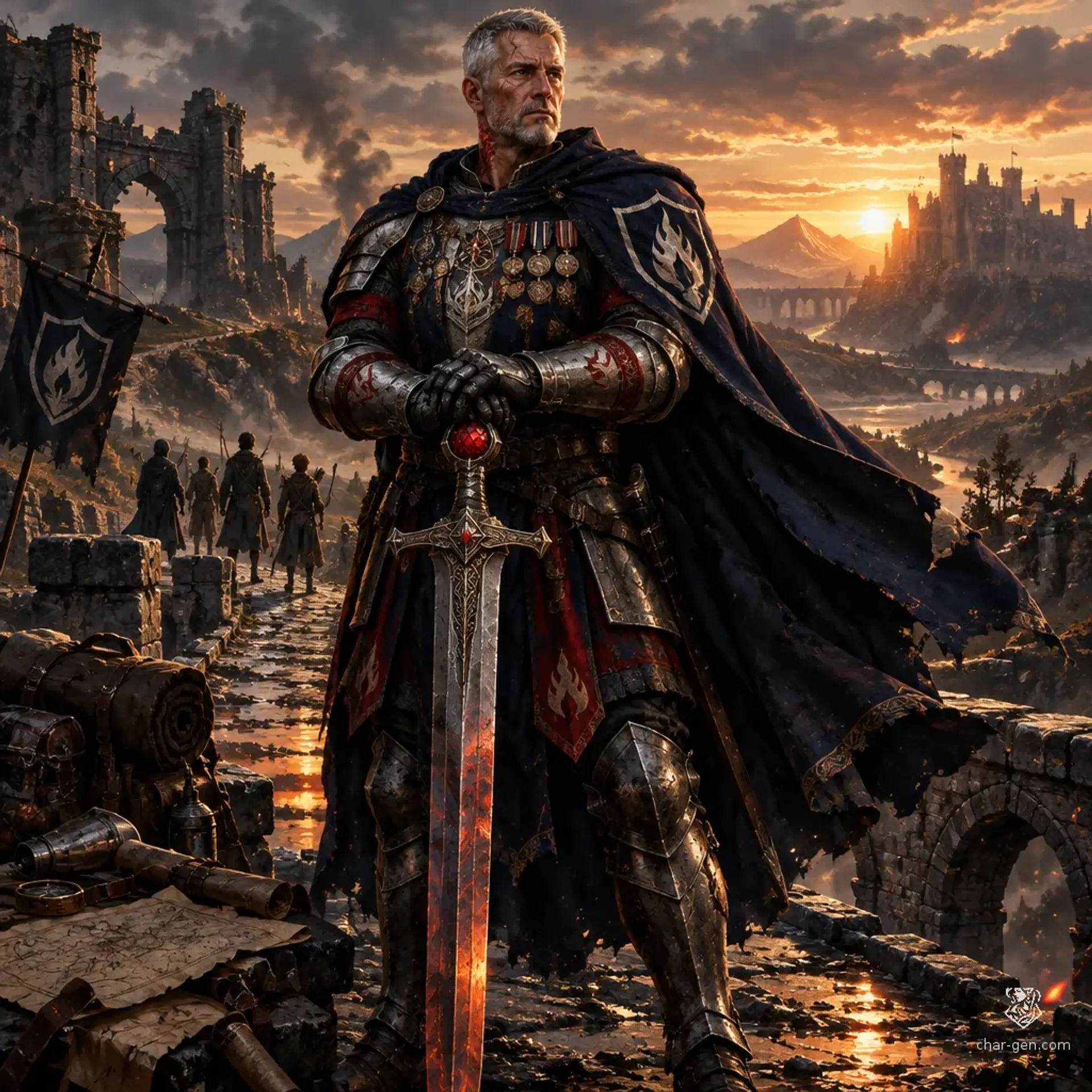 Viktor "V", Herói de Garlan