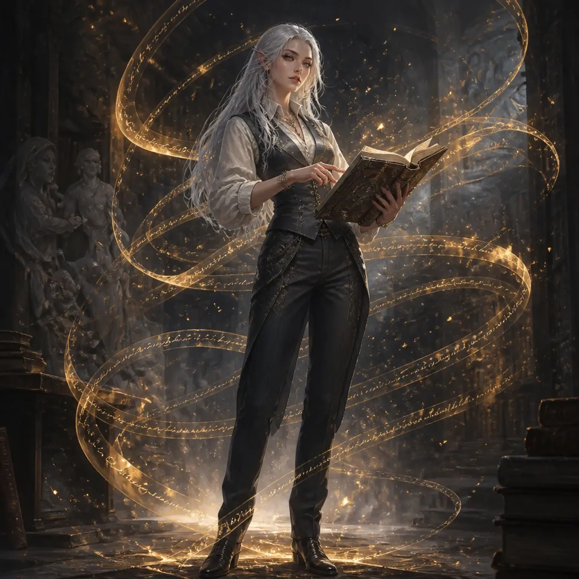 Lysandra - AI-generated fantasy Character