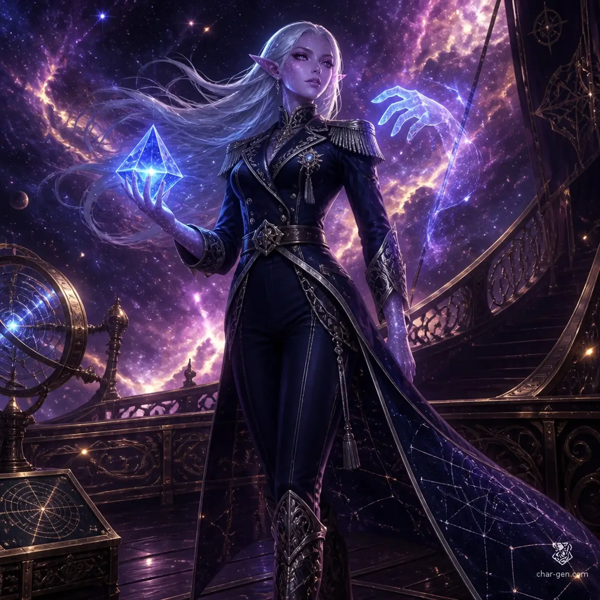 Veena Novasong - AI-generated fantasy Character