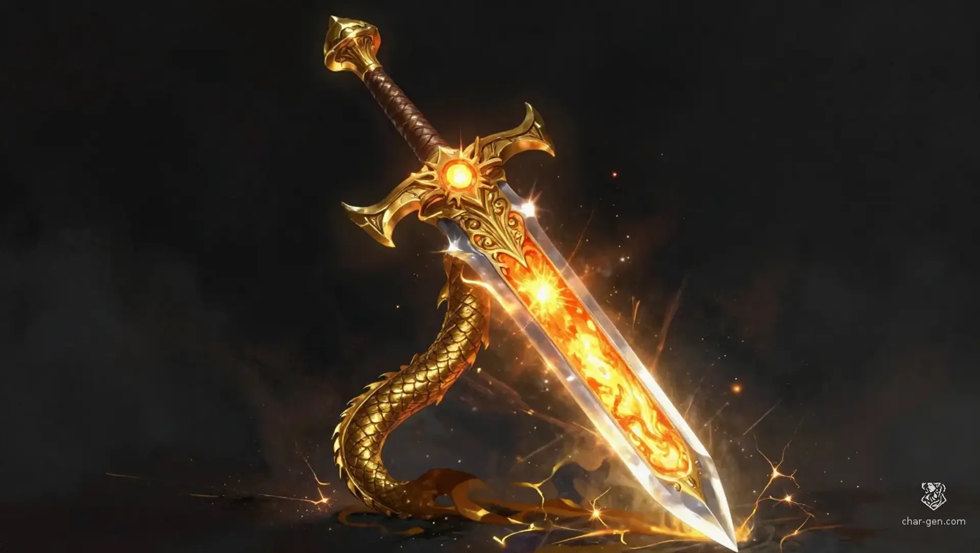 Hearthbringer - AI-generated fantasy Magic Item