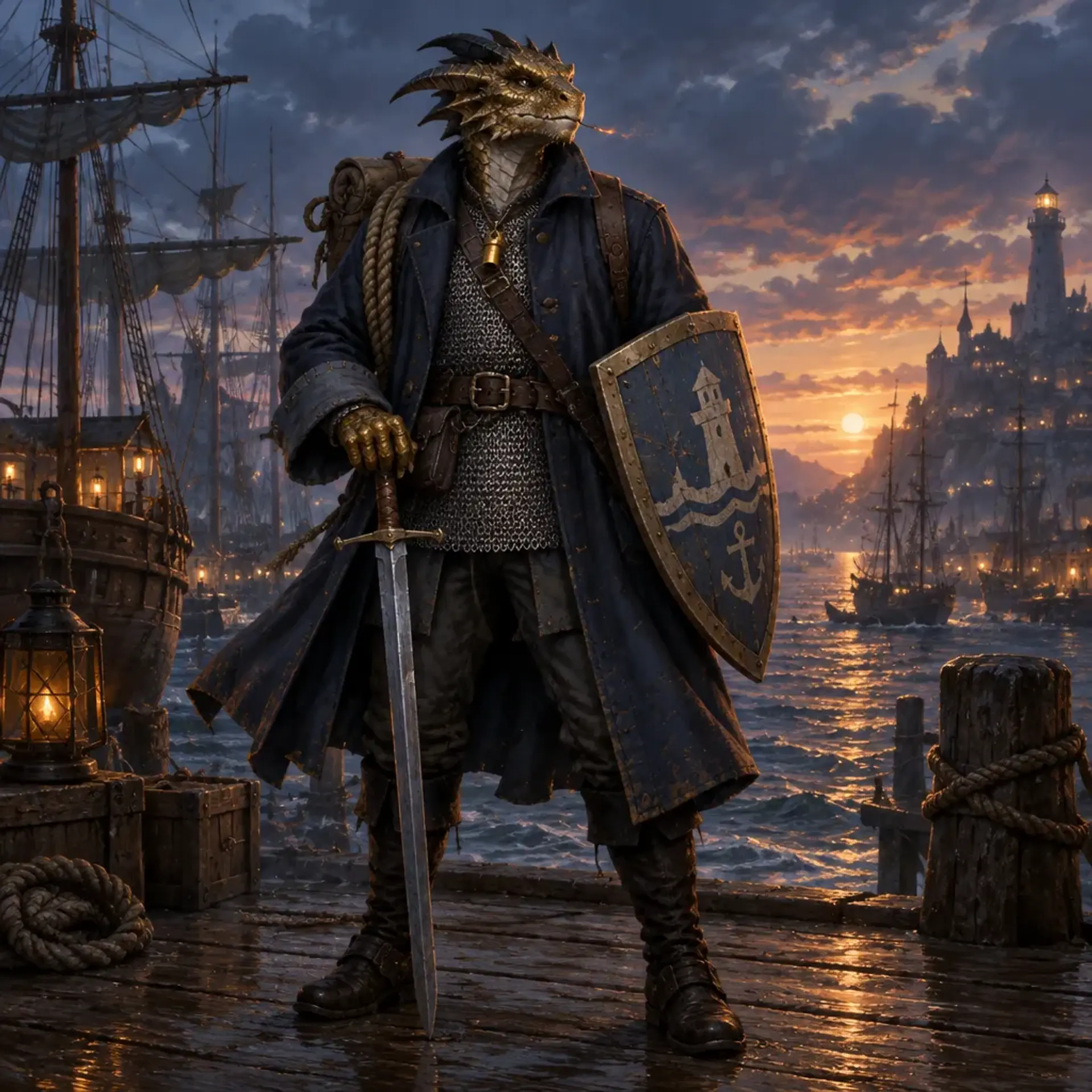 Naku - AI-generated fantasy Character