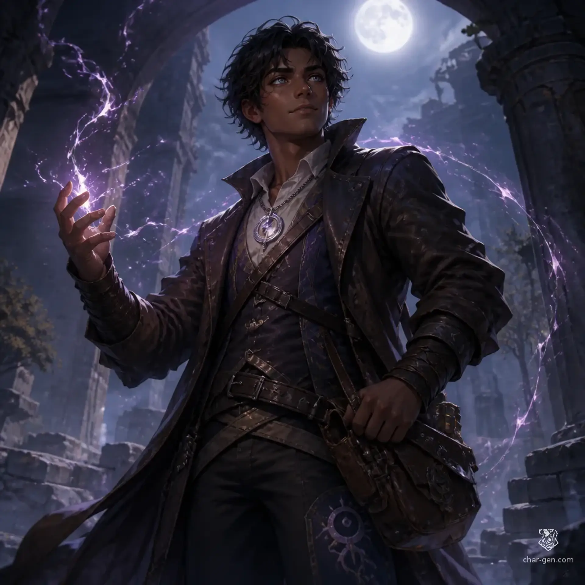 Orion - AI-generated fantasy Character