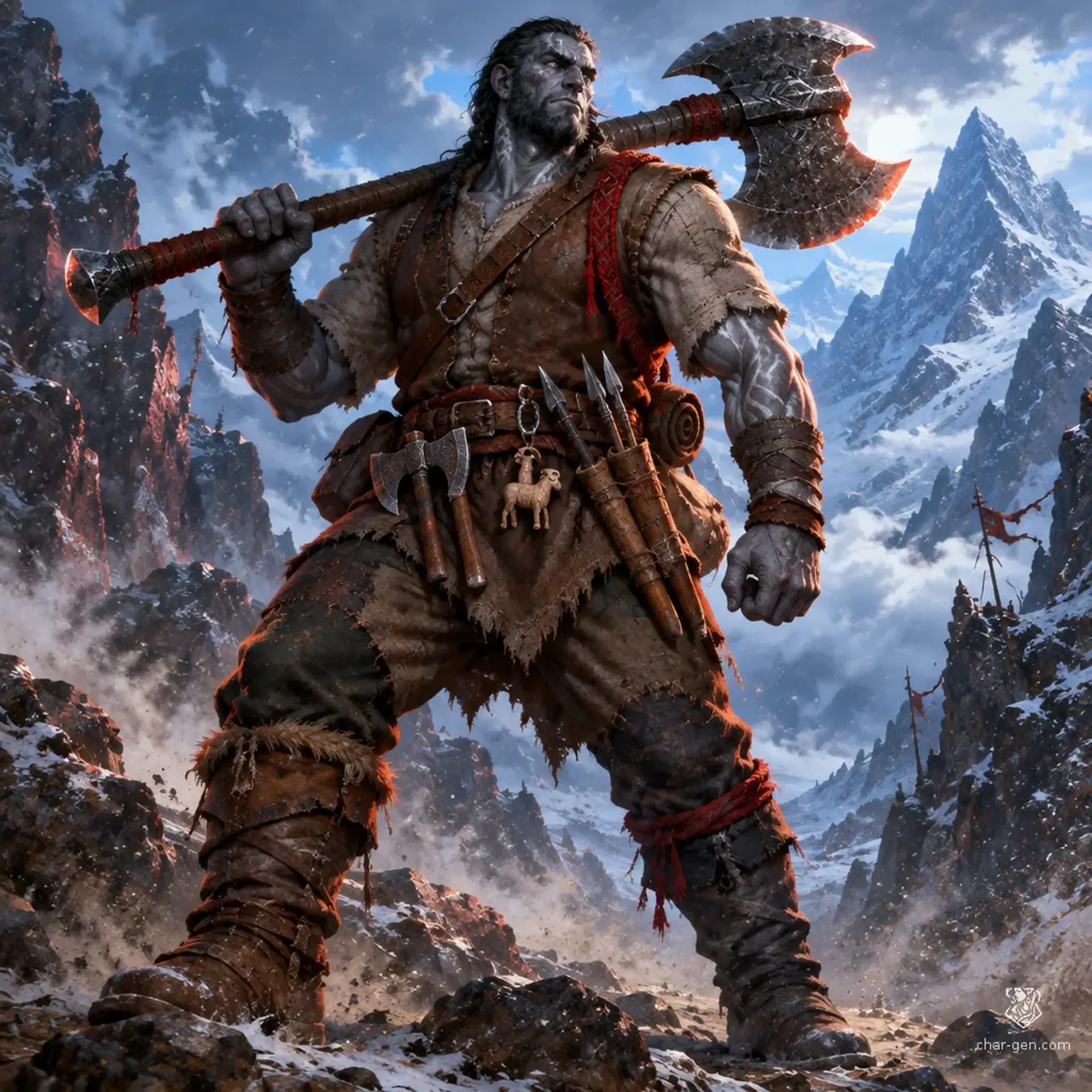 Grog - AI-generated fantasy Character