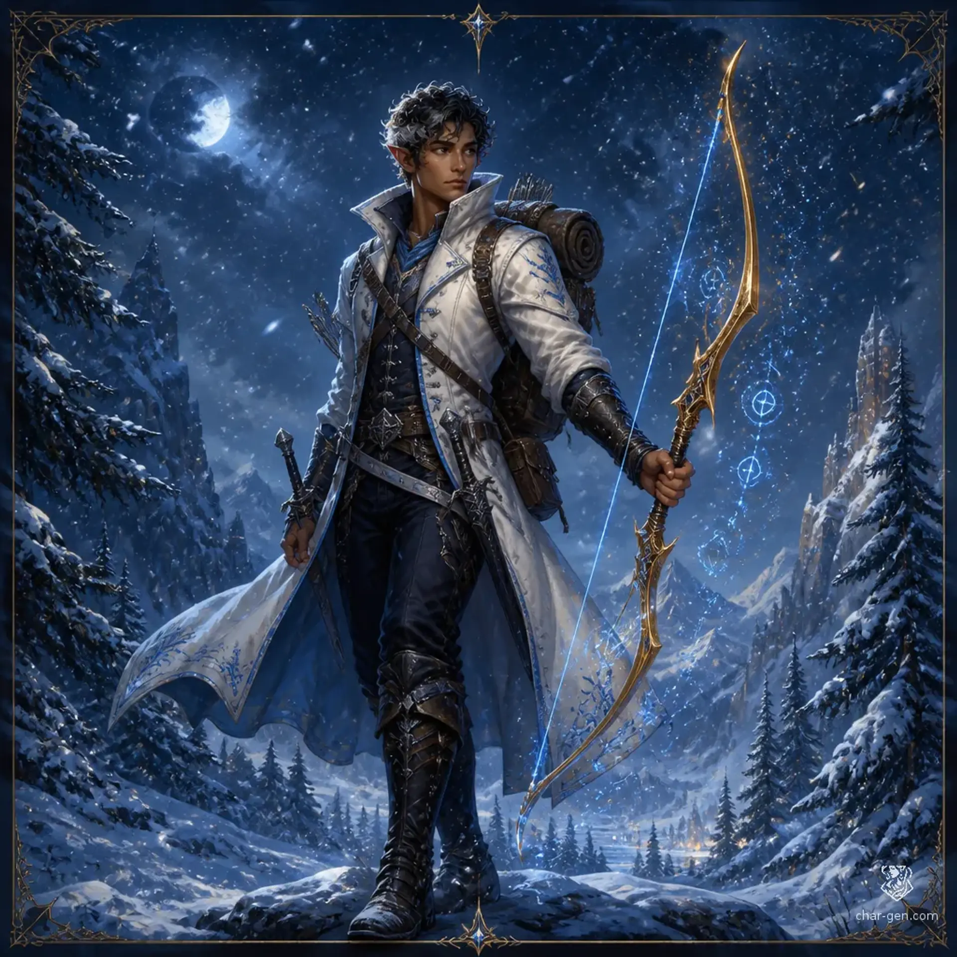 Shahir Sava - AI-generated fantasy Character