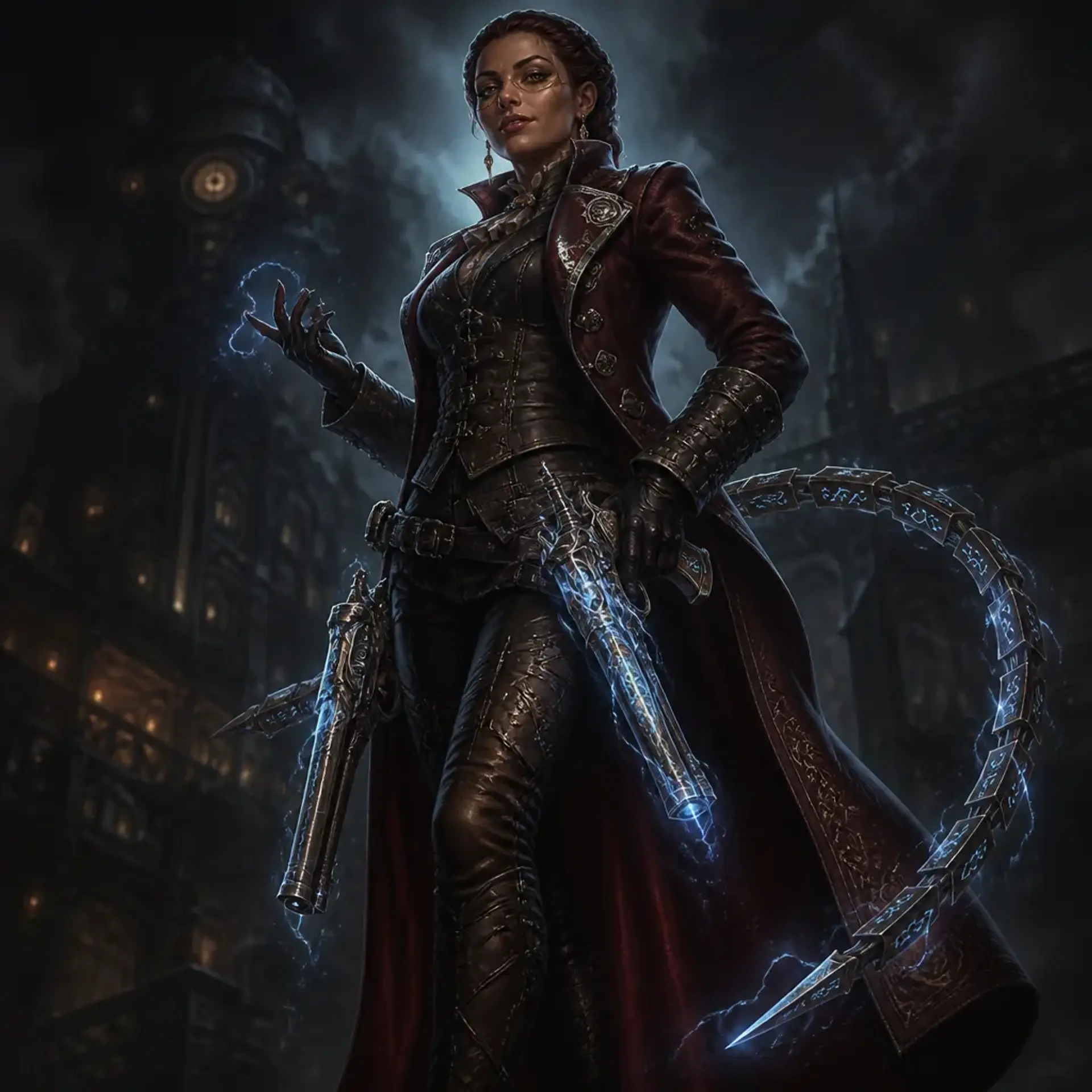 Brisca Maredrath - AI-generated fantasy Character