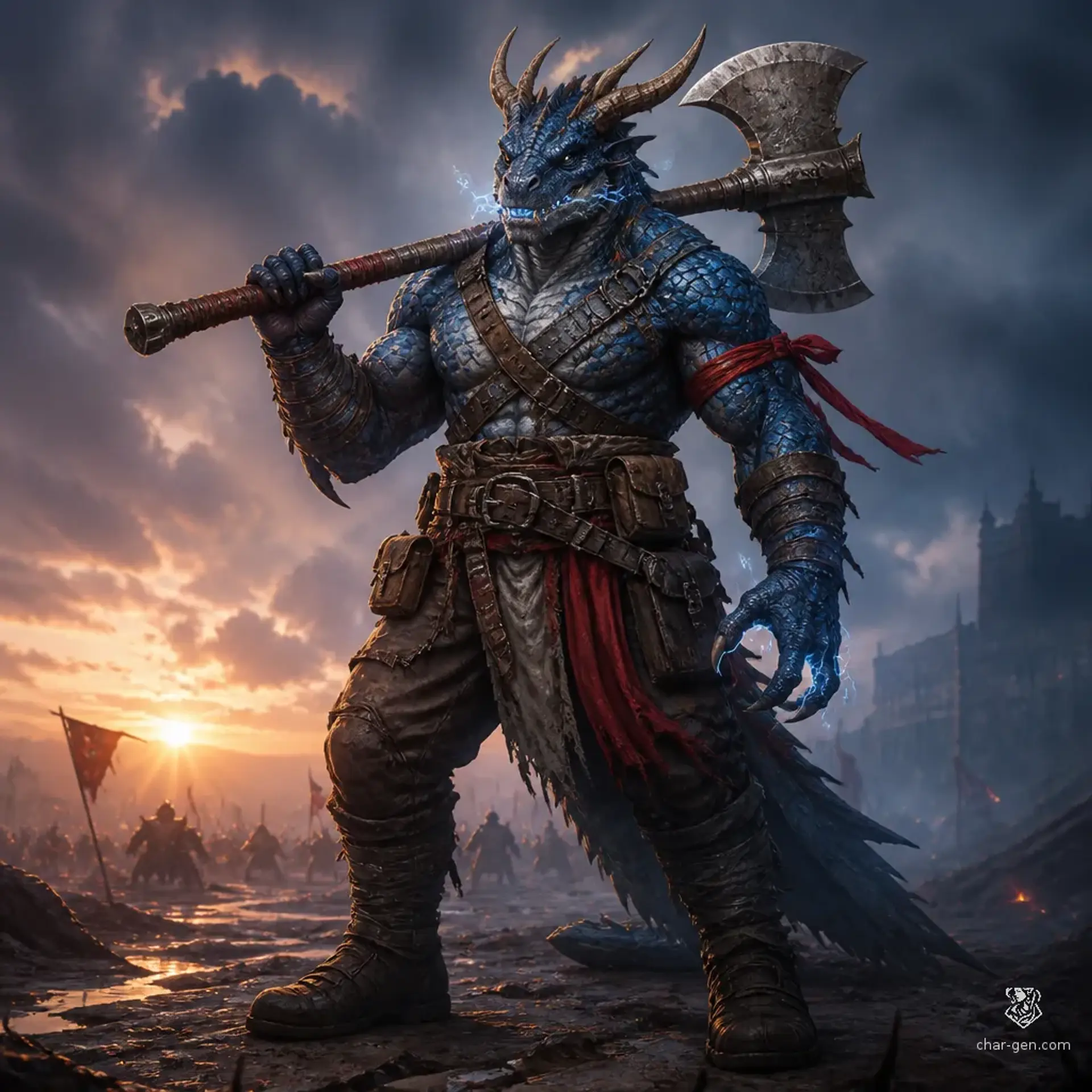 Boric - AI-generated fantasy Character