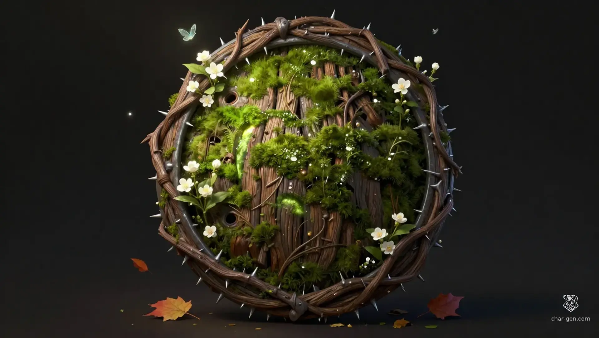 Thorn-Bloom Shield