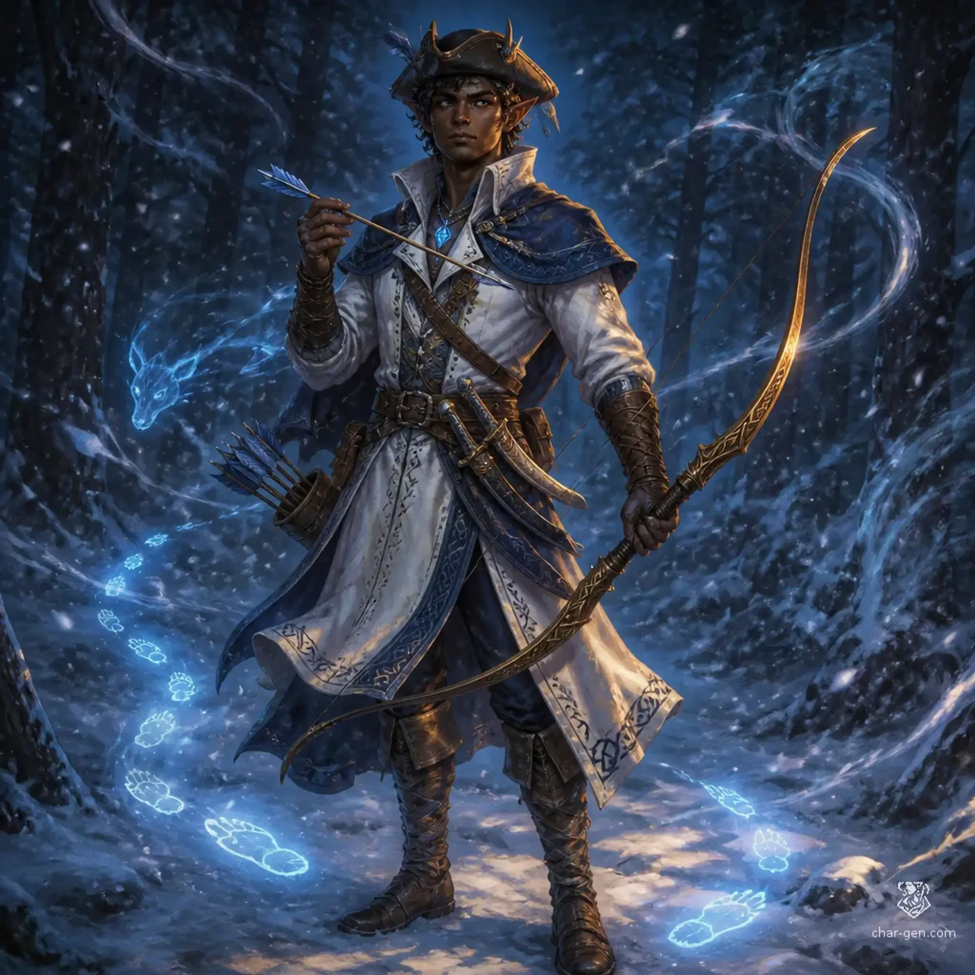 Kettur Varkai - AI-generated fantasy Character
