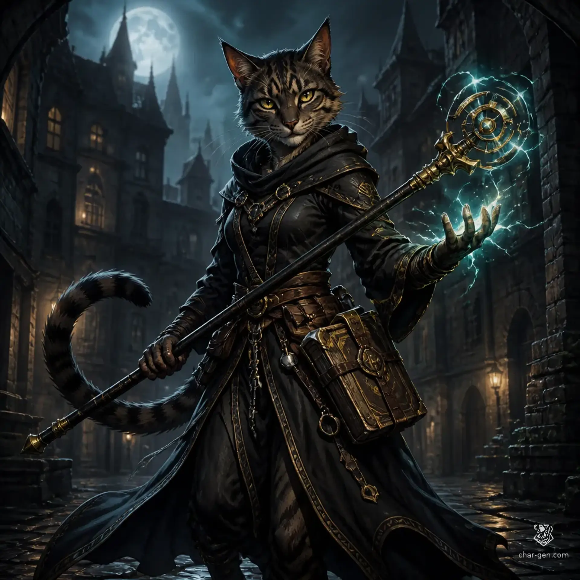 Taylor - AI-generated fantasy Character