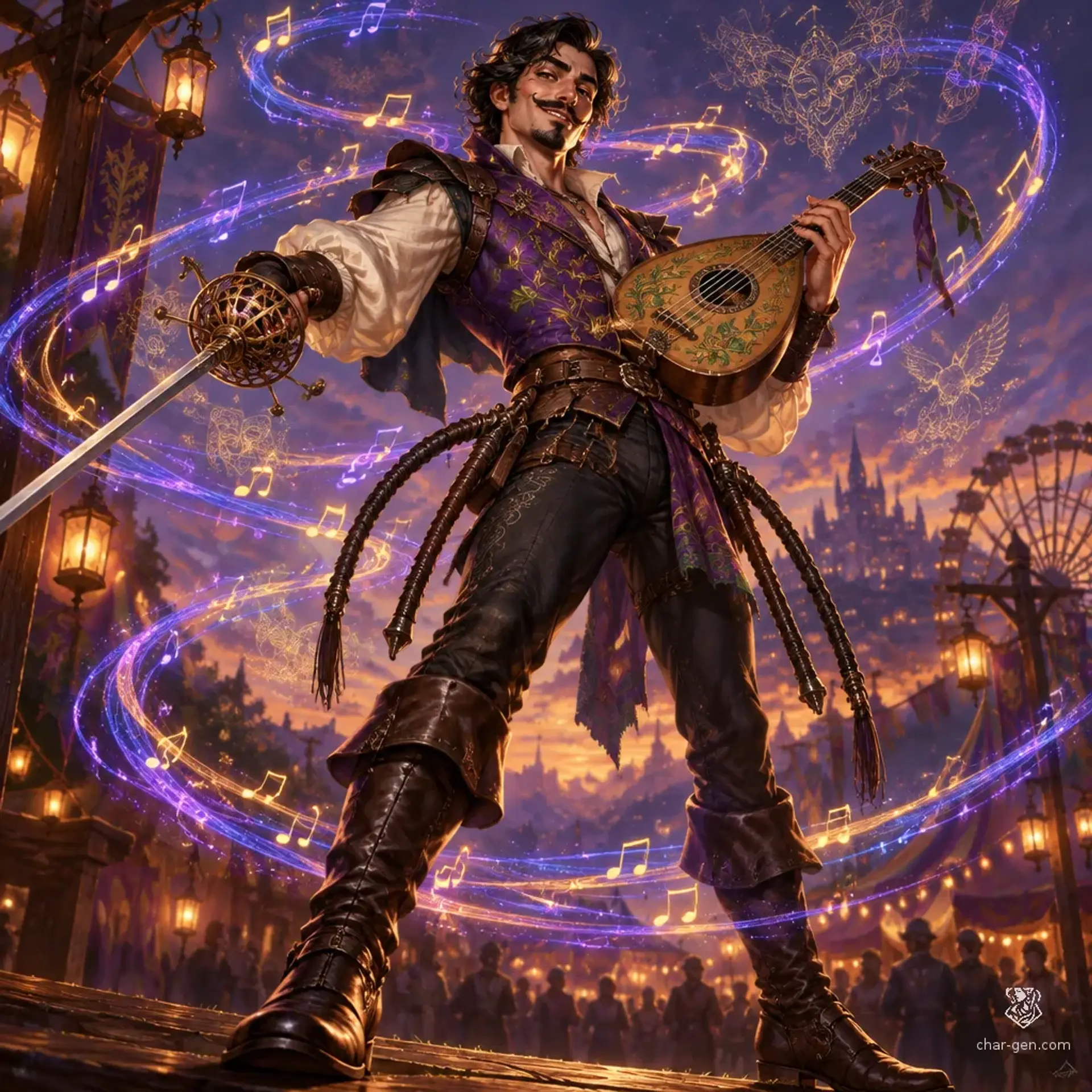 Jack - AI-generated fantasy Character