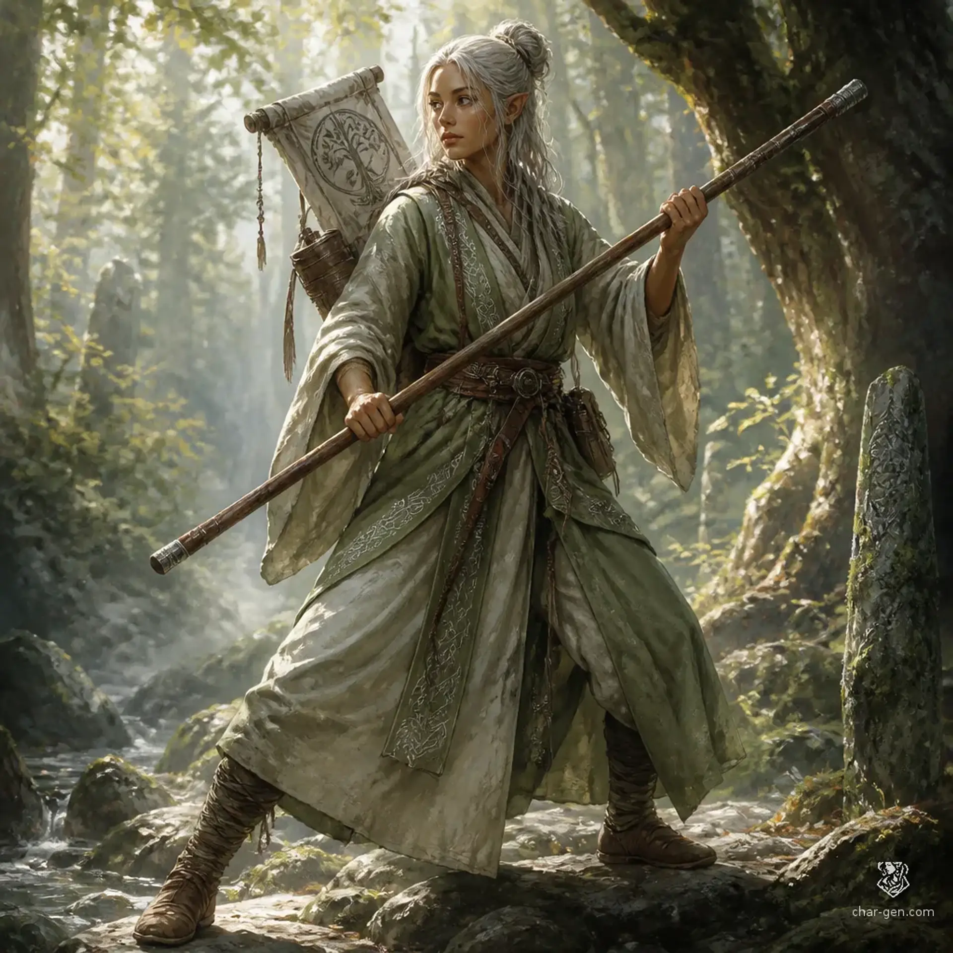 Adry - AI-generated fantasy Character