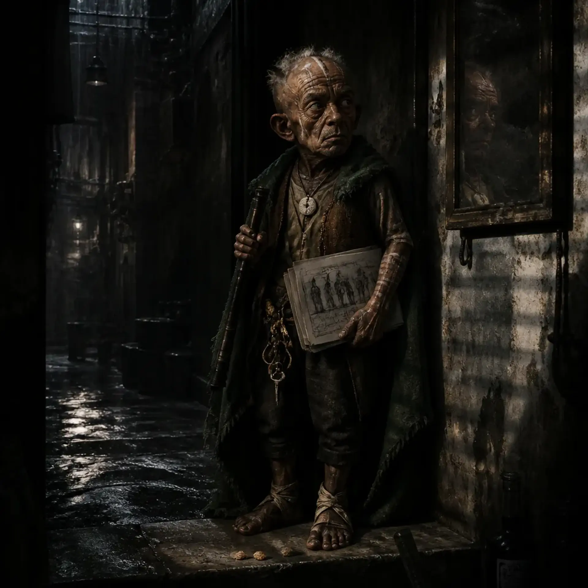 Irami Kxurvát Némek - AI-generated fantasy NPC