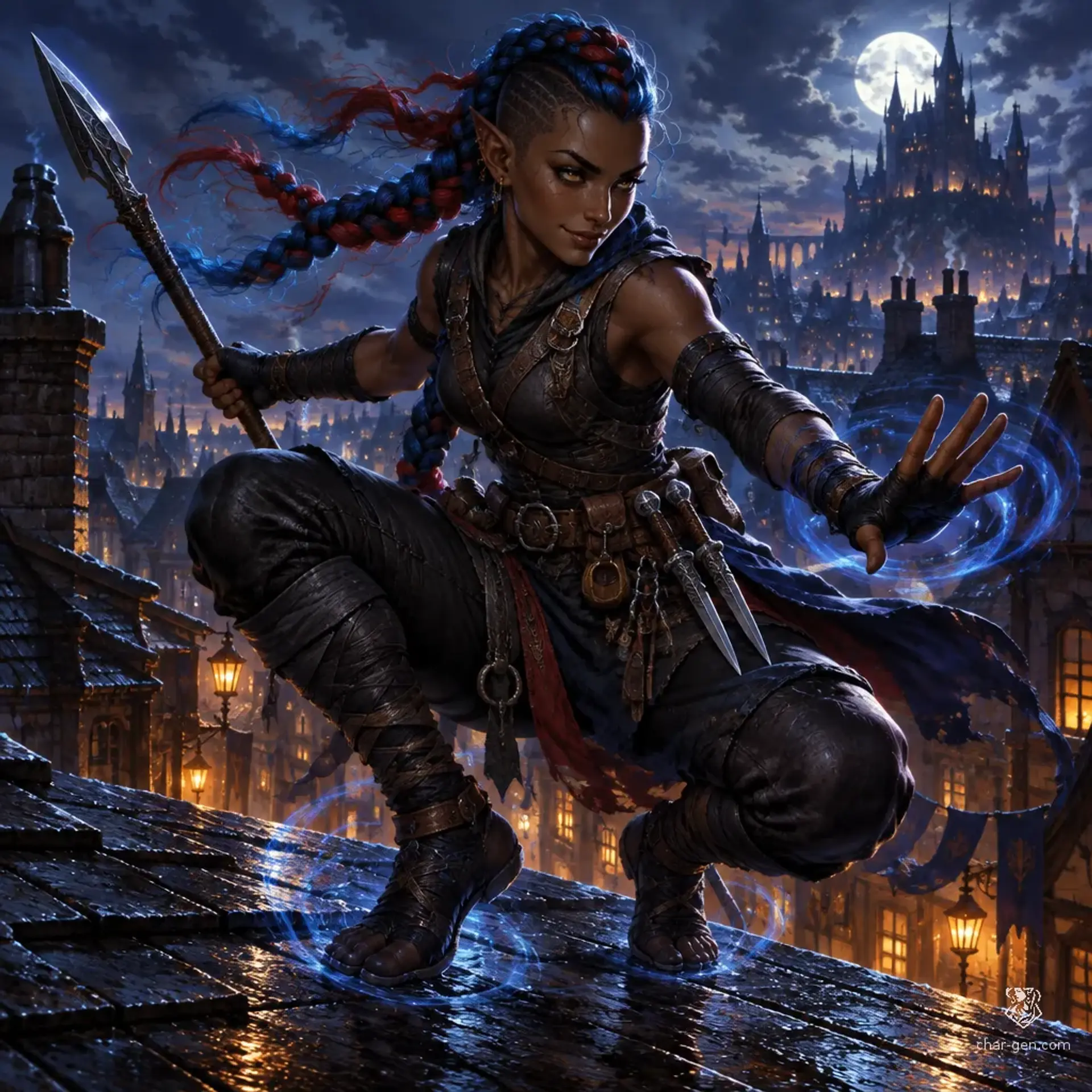 Anna Key - AI-generated fantasy Character