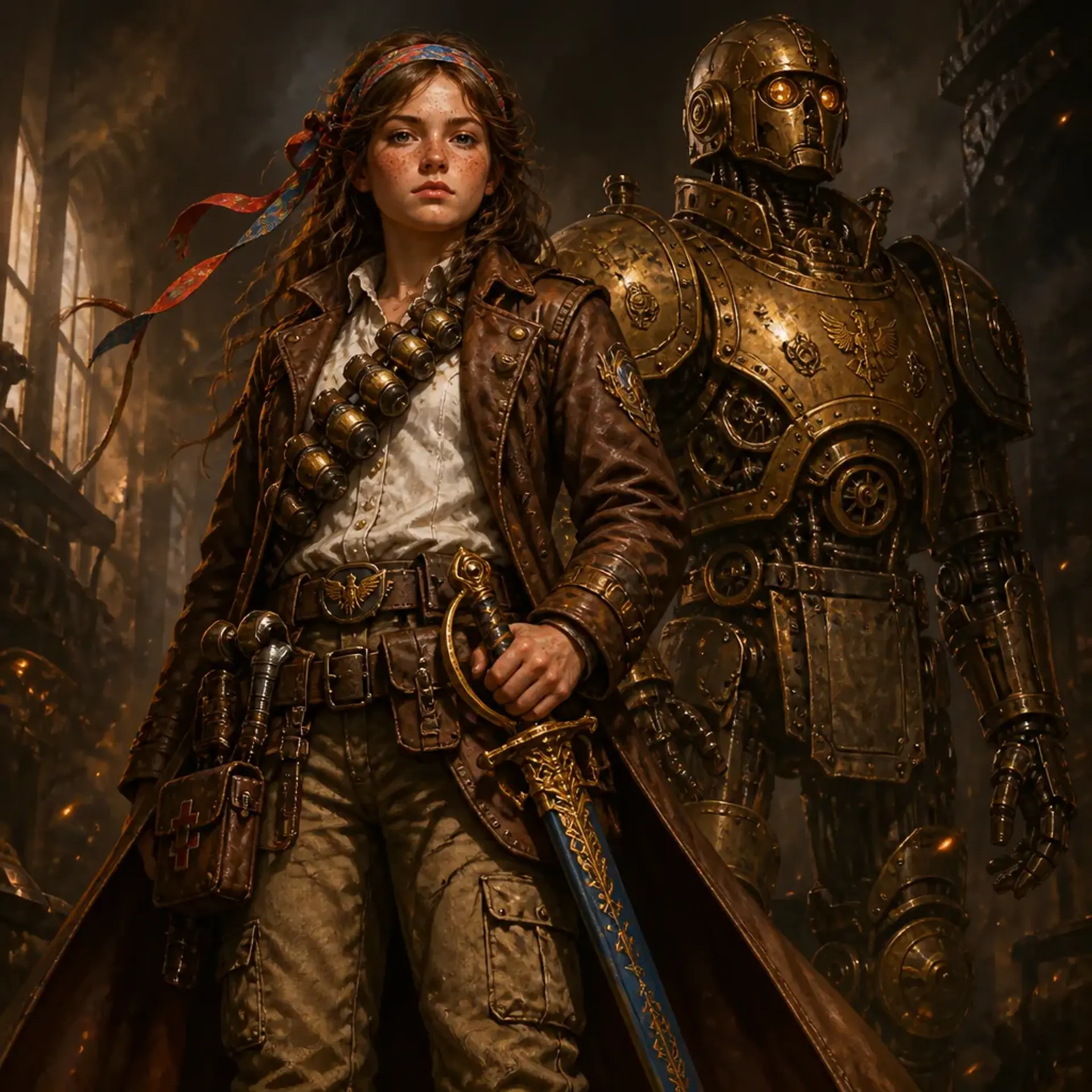Annabelle "Annie" Steele - AI-generated fantasy Character