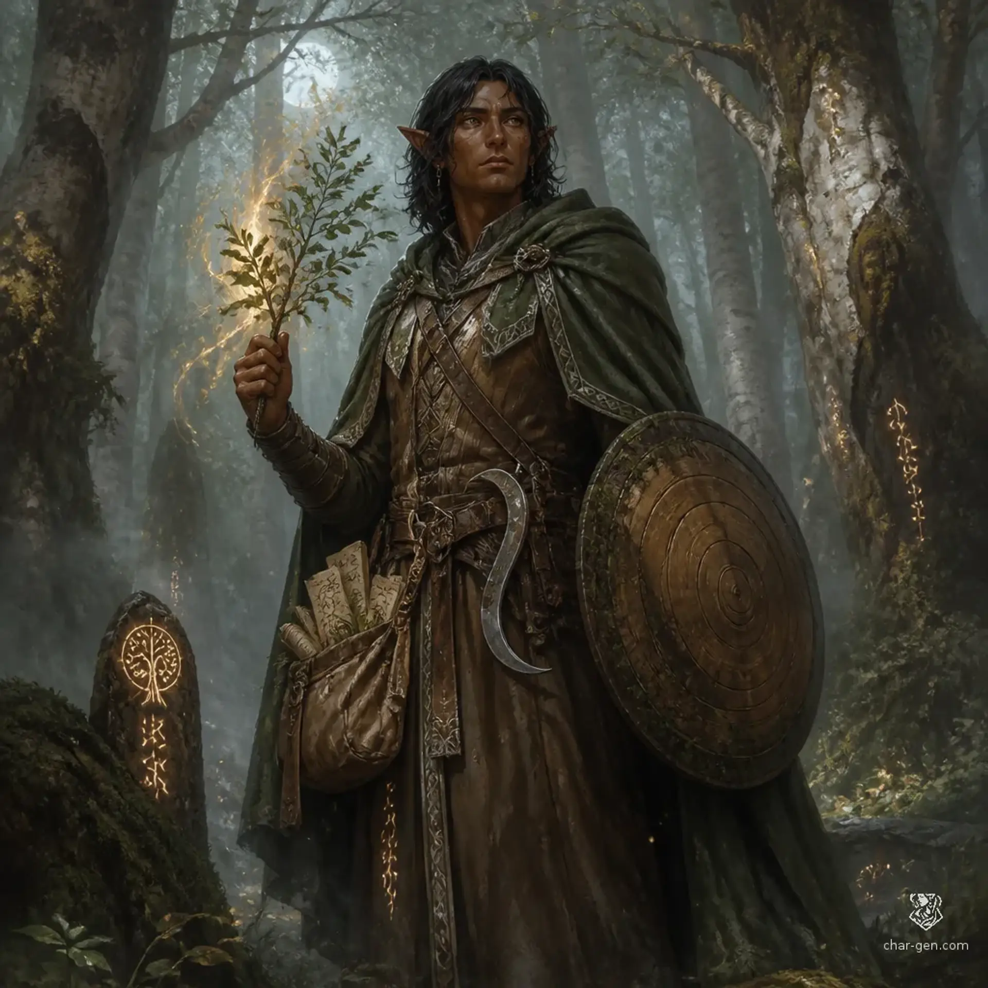 Kettik Vaaran - AI-generated fantasy Character