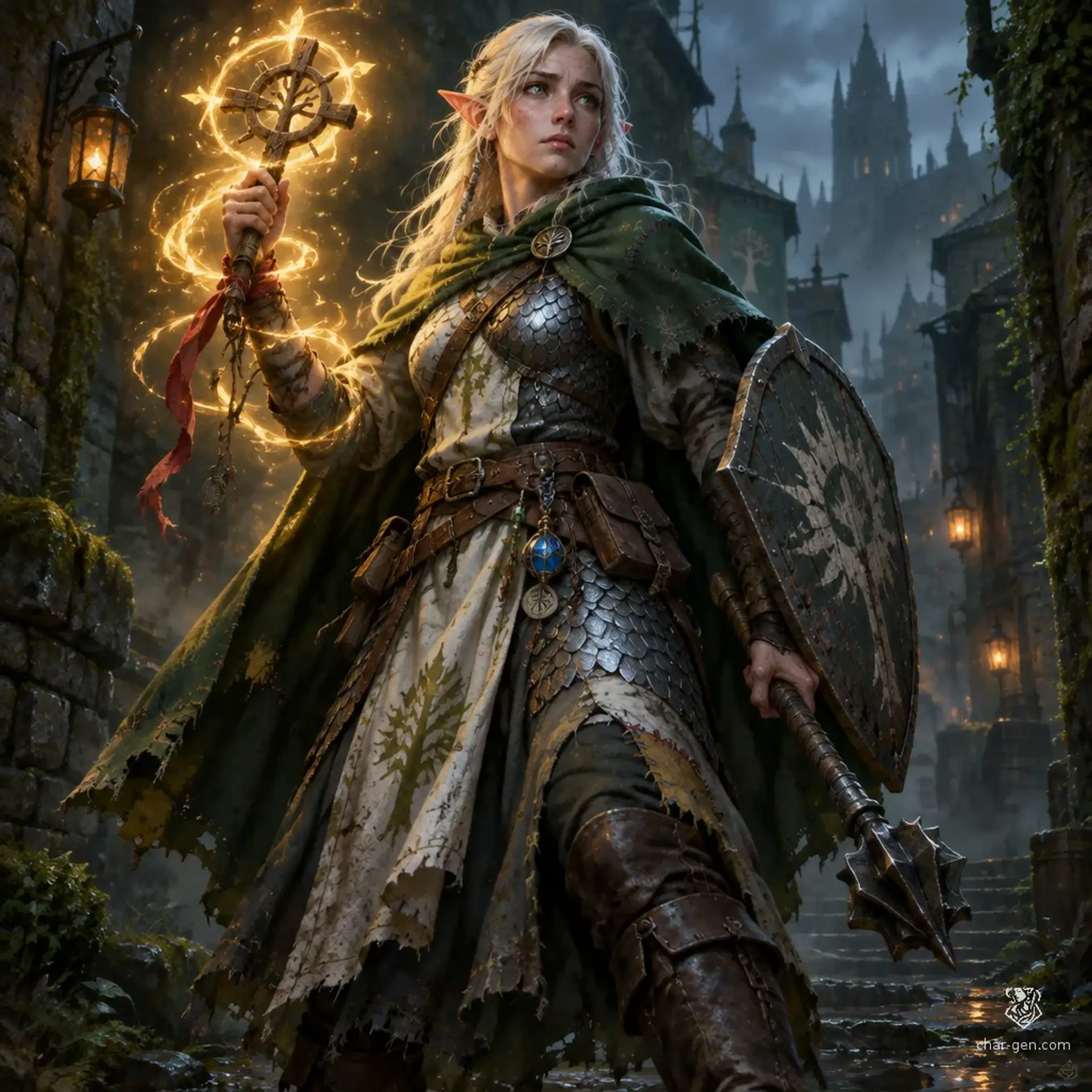 Siv - AI-generated fantasy Character