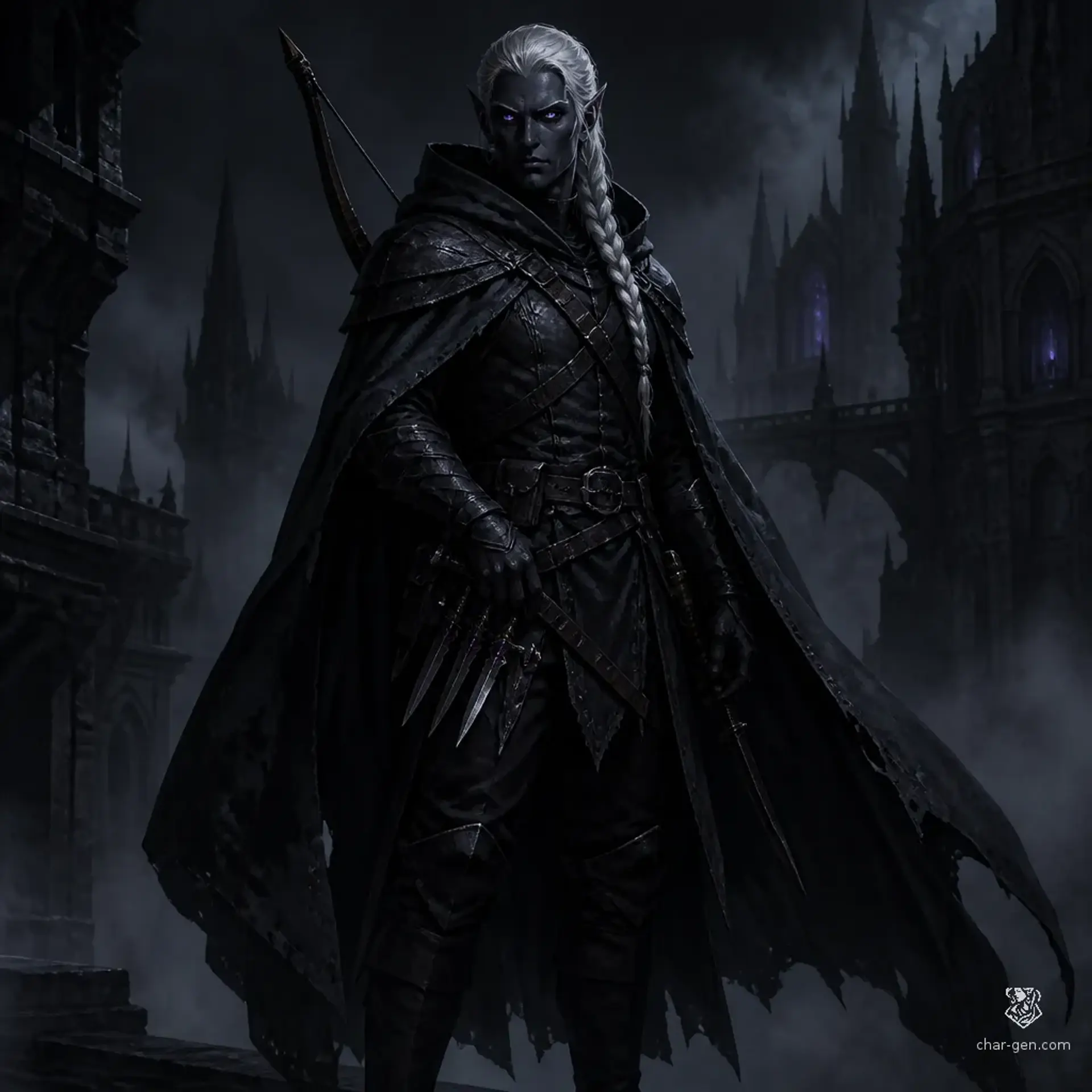 Vaeloren Xilath - AI-generated fantasy Character