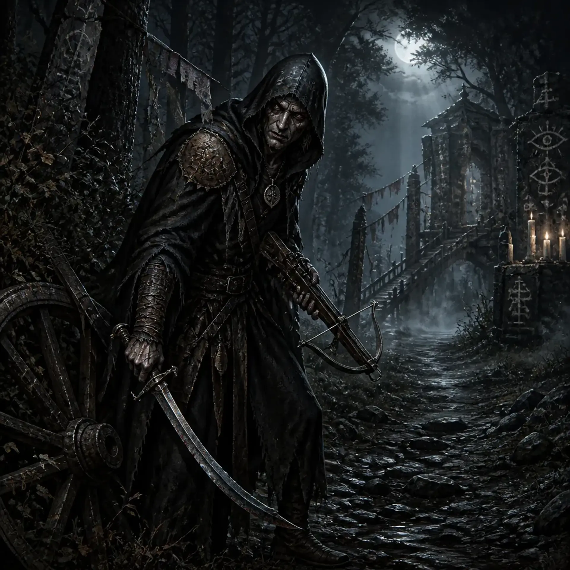 Cultist - AI-generated fantasy Monster