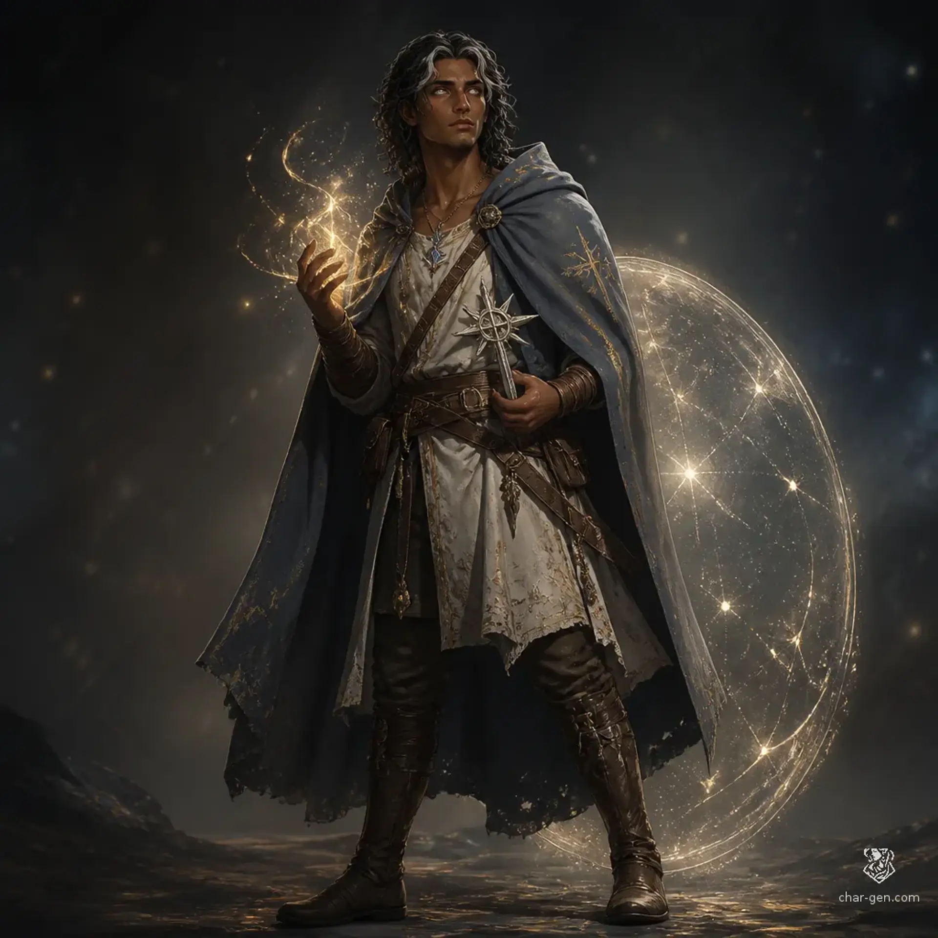 Aren Thorne - AI-generated fantasy Character