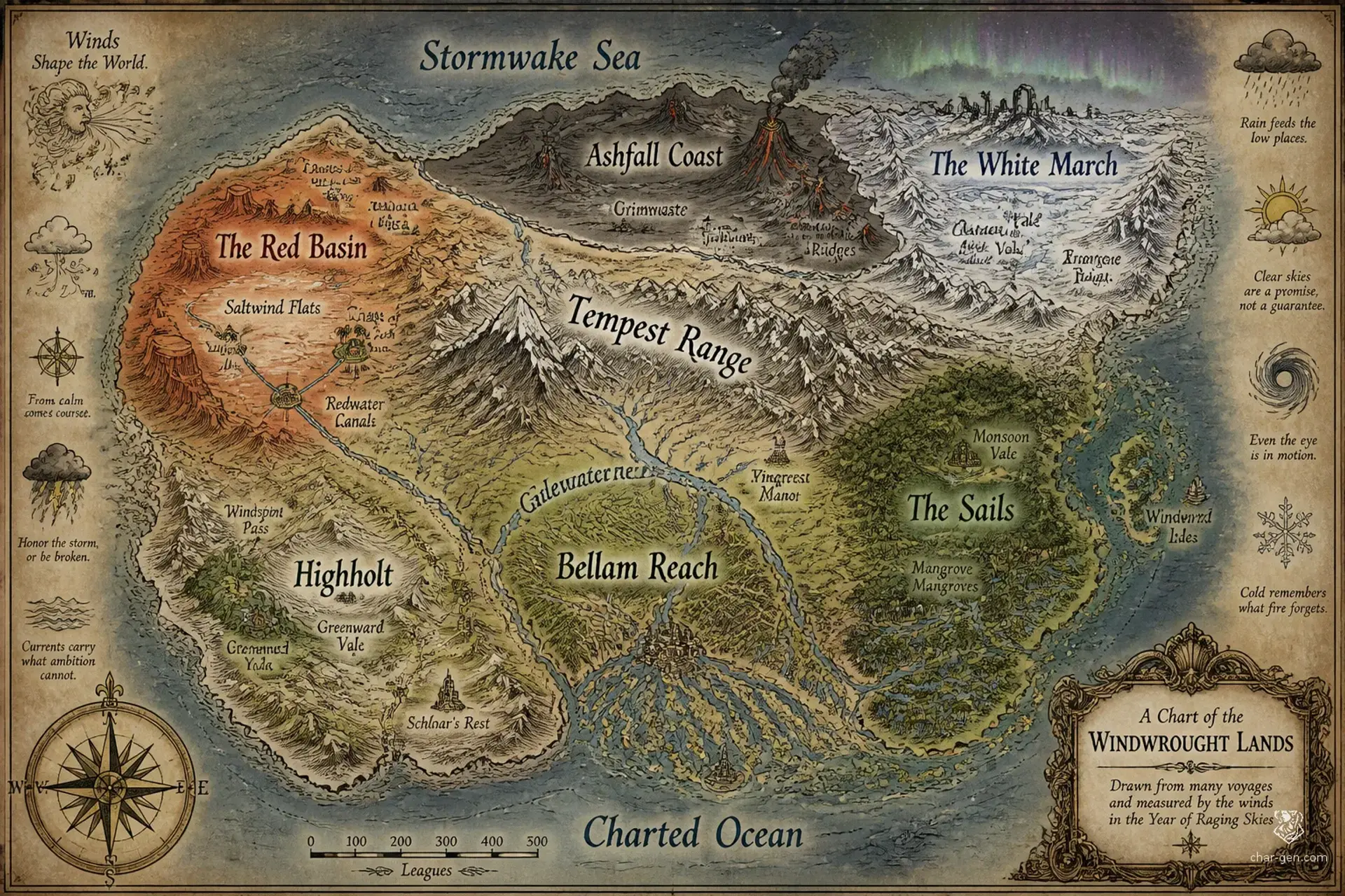 Nimb - AI-generated fantasy World