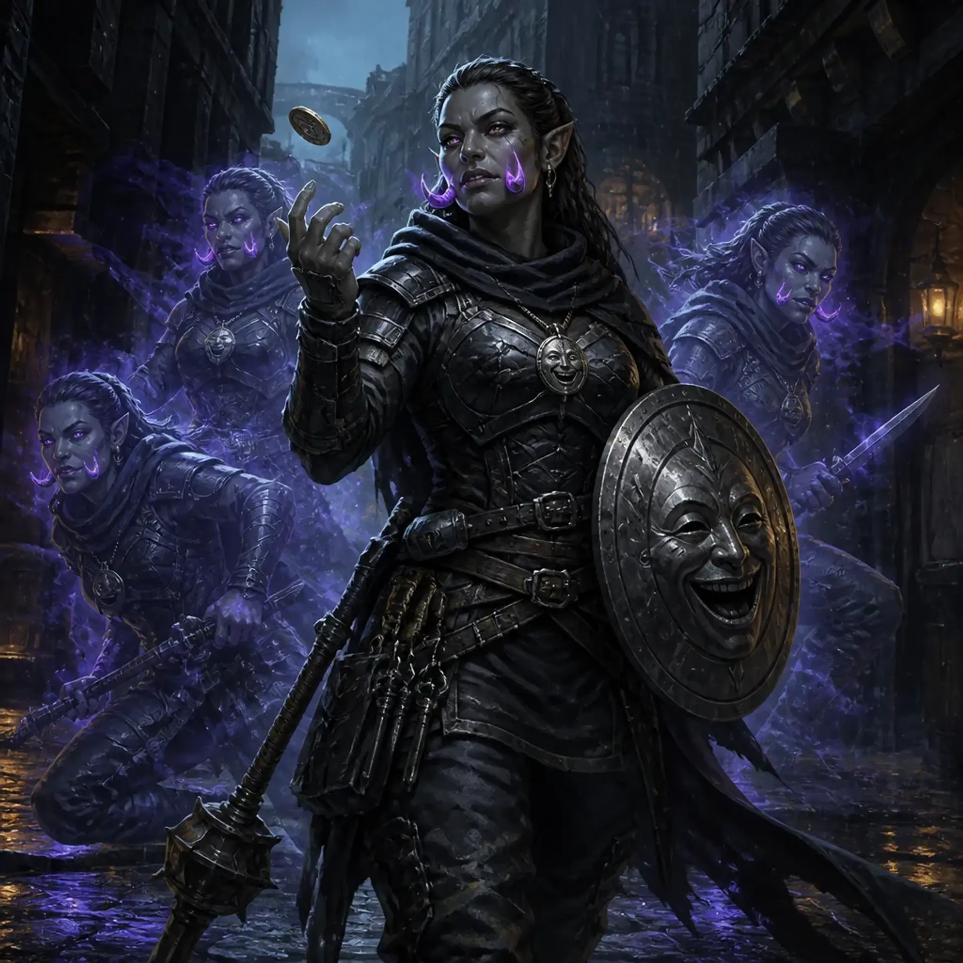 Vex Thorne - AI-generated fantasy Character
