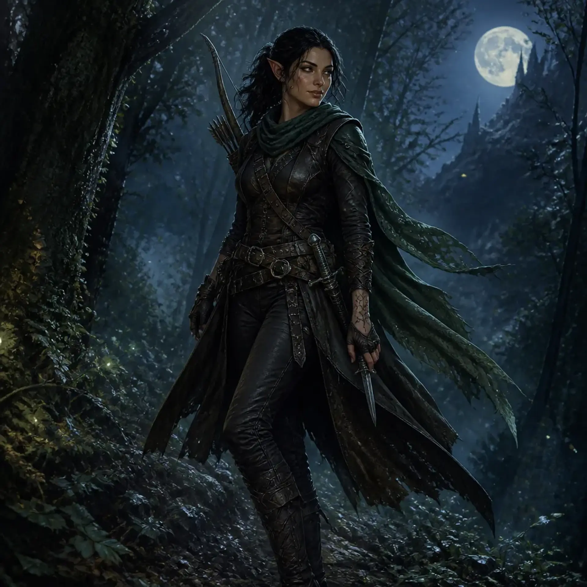 Nova - AI-generated fantasy Character
