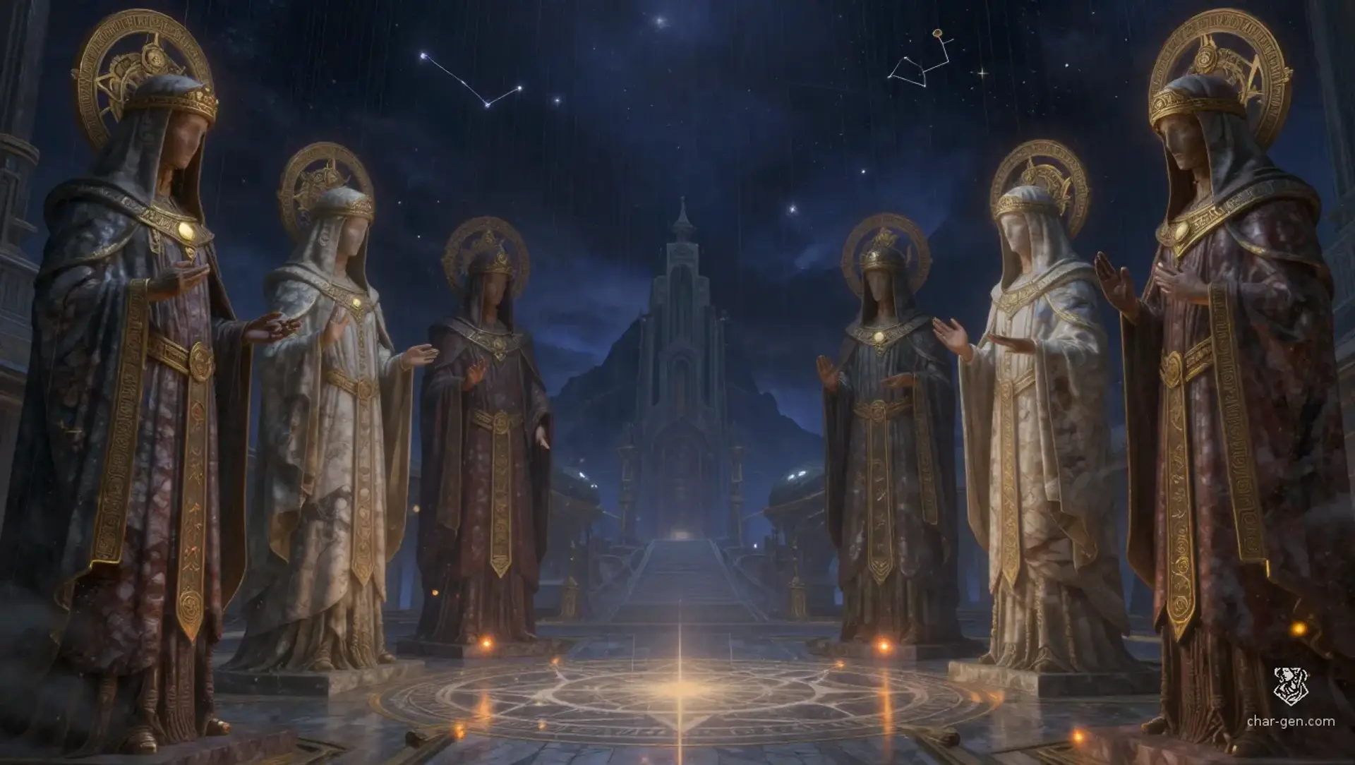 The Assembly Beyond the Veil