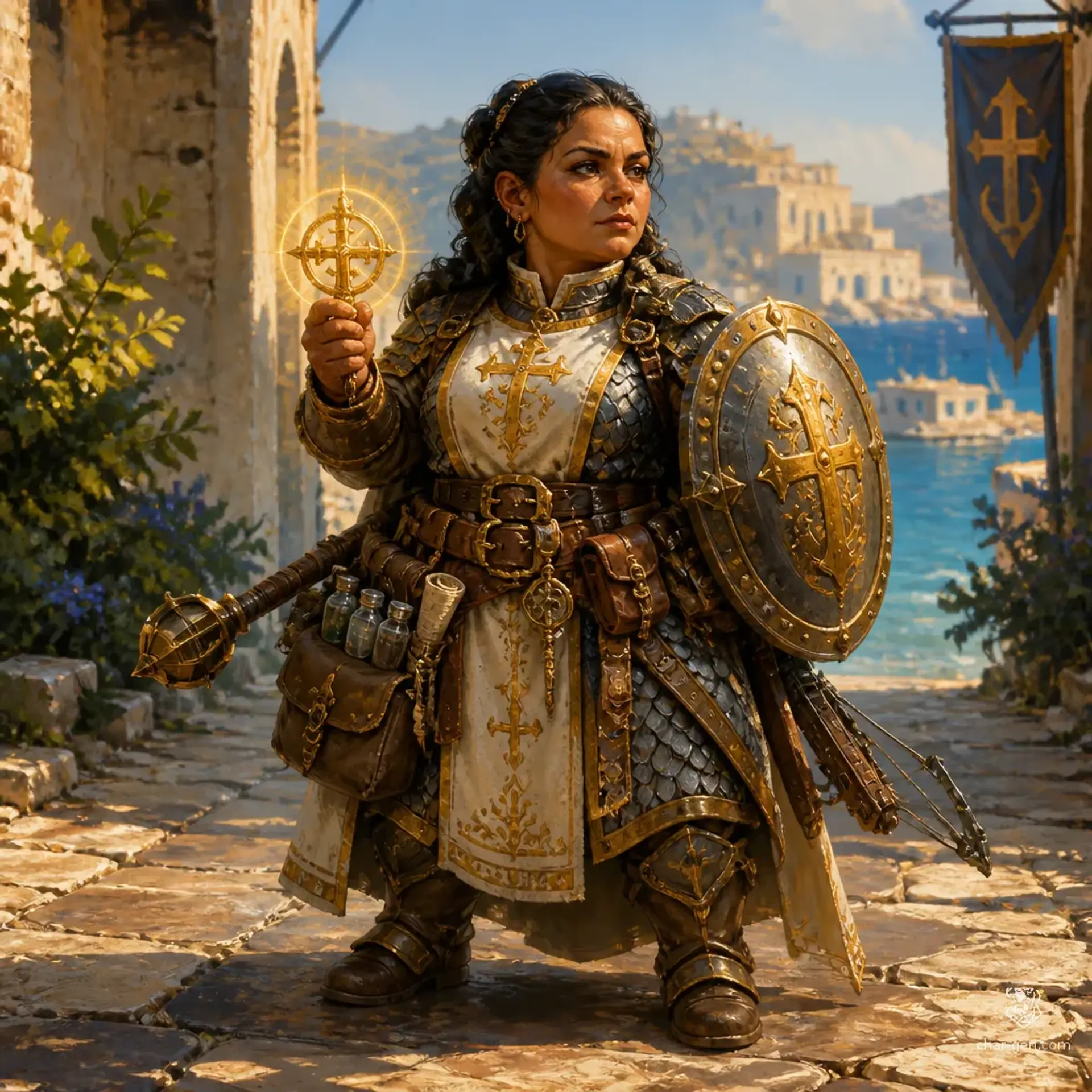 Ipek Olcay - AI-generated fantasy Character