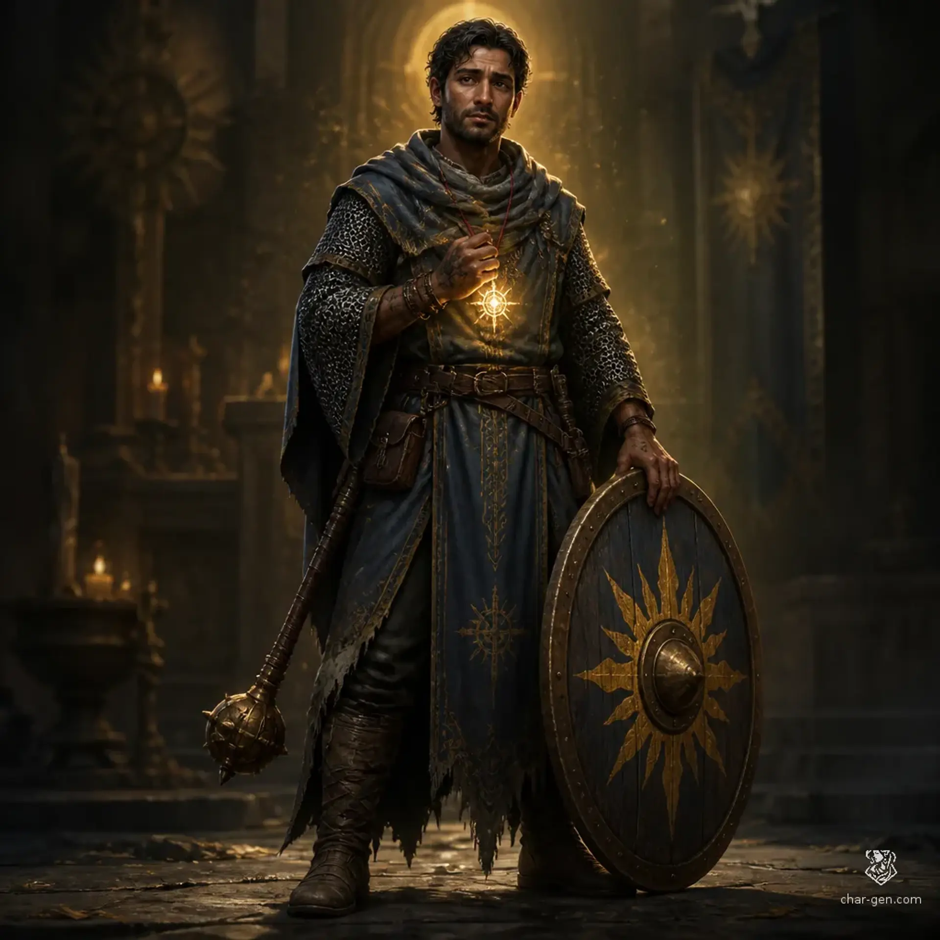 Kavak Dastan - AI-generated fantasy Character