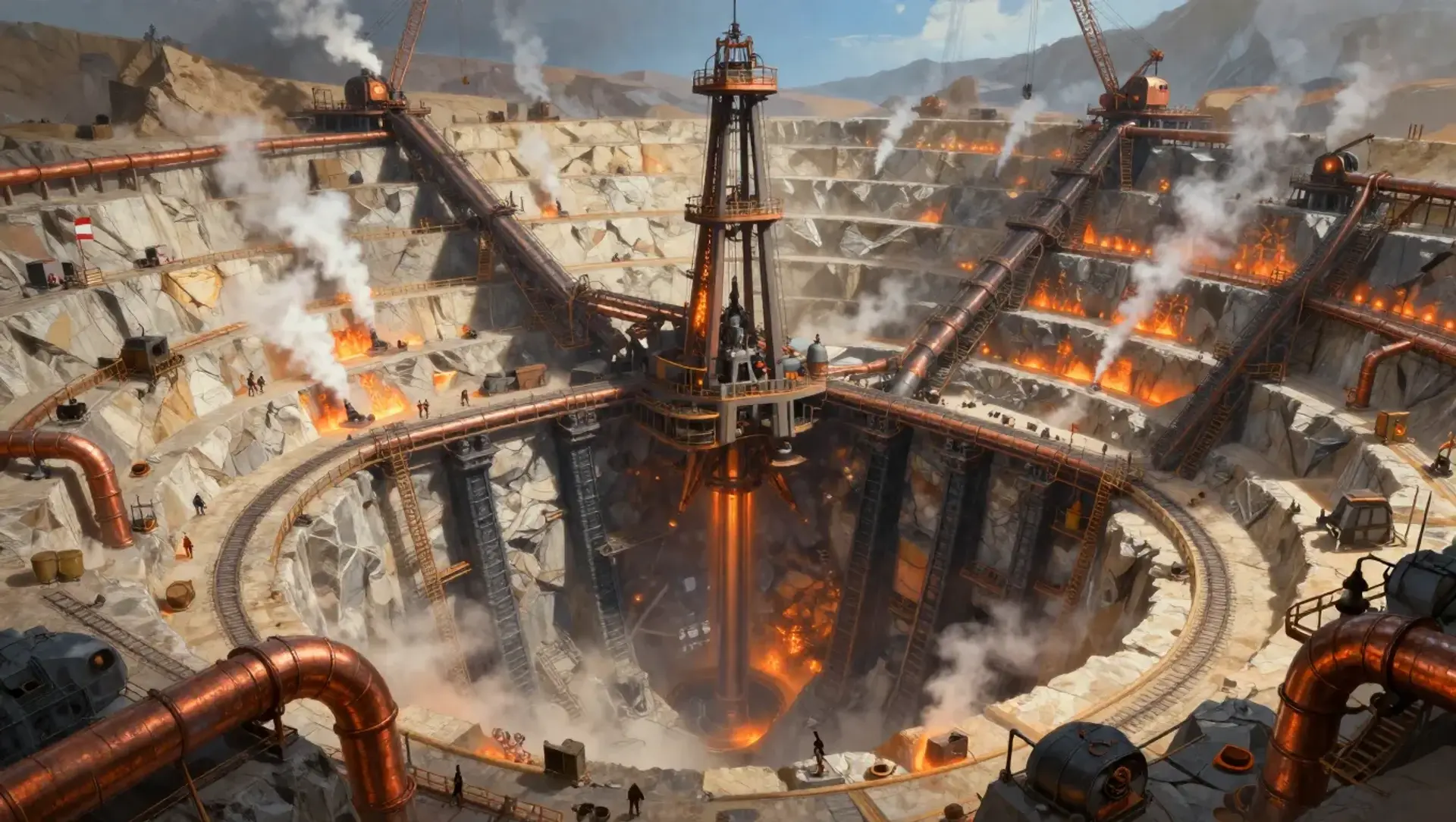 The Steam Moles