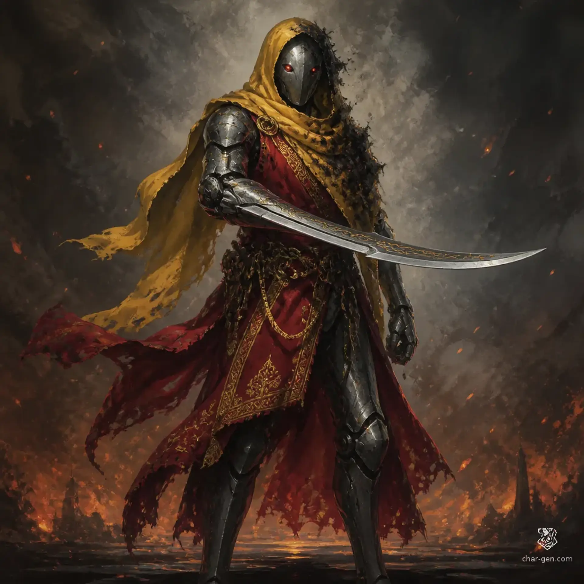 Ferrum Sterling - AI-generated fantasy Character