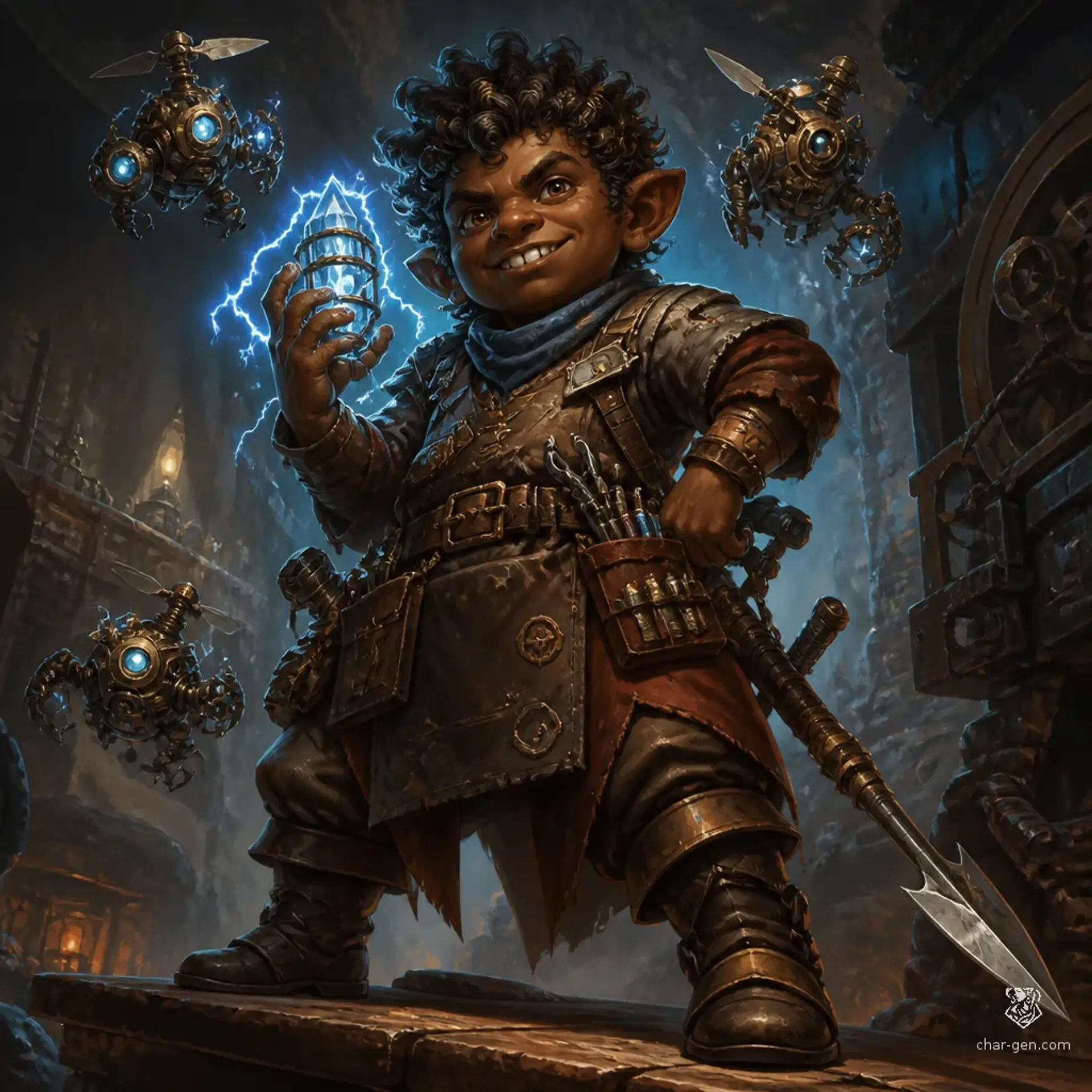Ketu Galdik - AI-generated fantasy Character