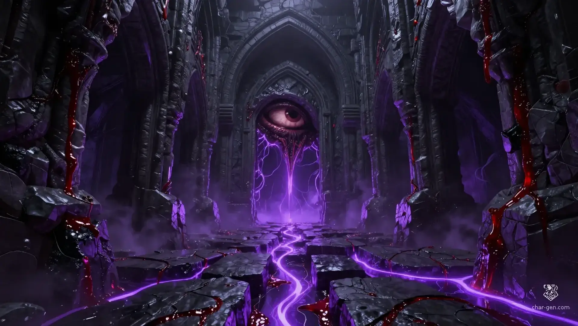 The Malice-Heart Citadel - AI-generated fantasy Hazard