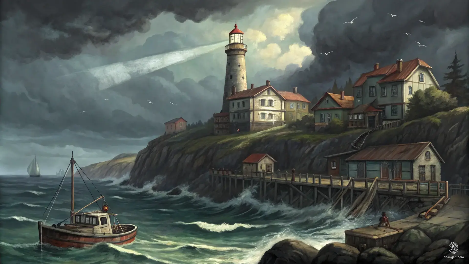 Landscape Artwork | Landscape Fantasy Art | CharGen