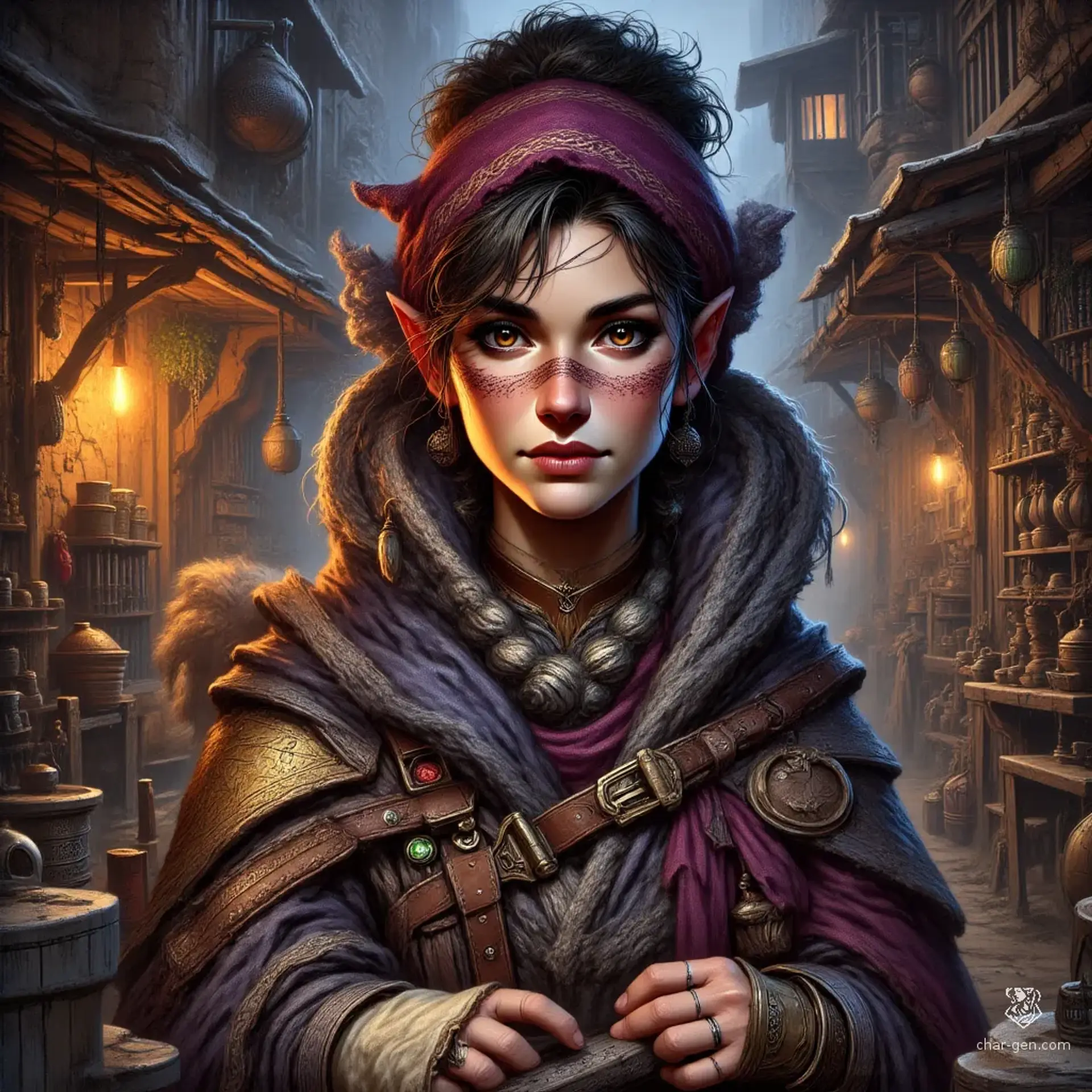 The Soot & Specter Forge - AI-generated fantasy Shop