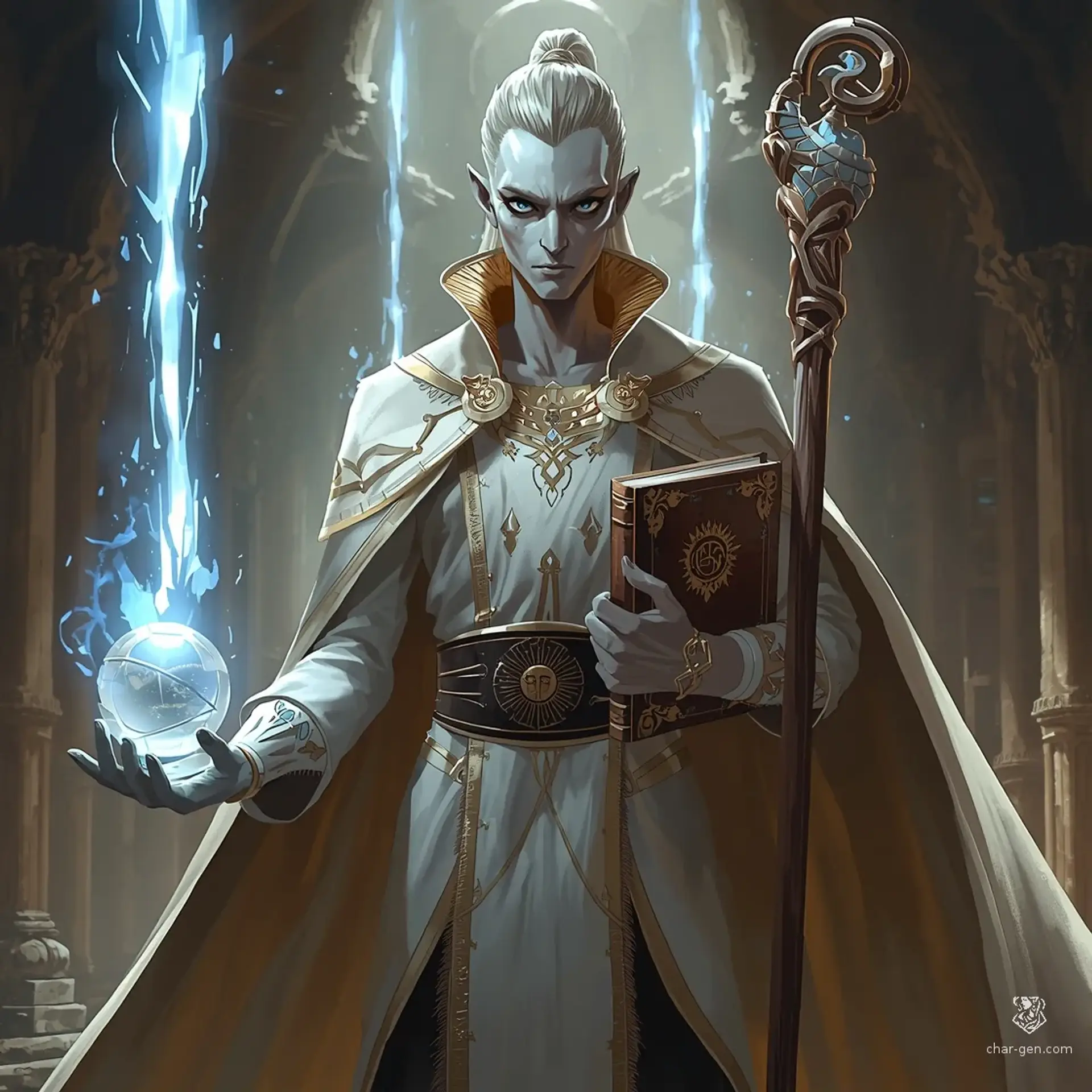 Alaric Thorne-Aurelius - AI-generated fantasy Character