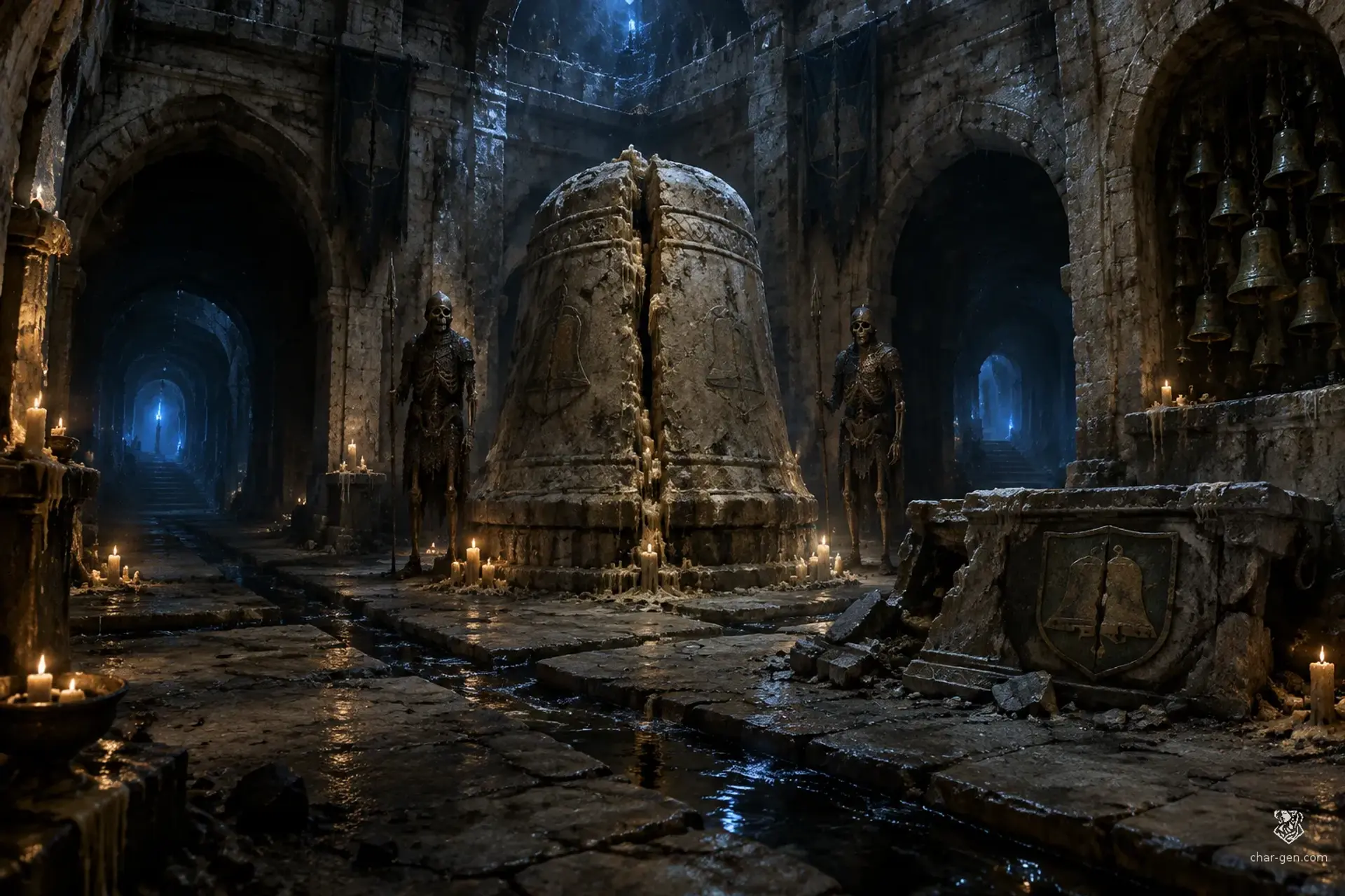 Split Bell Crypt