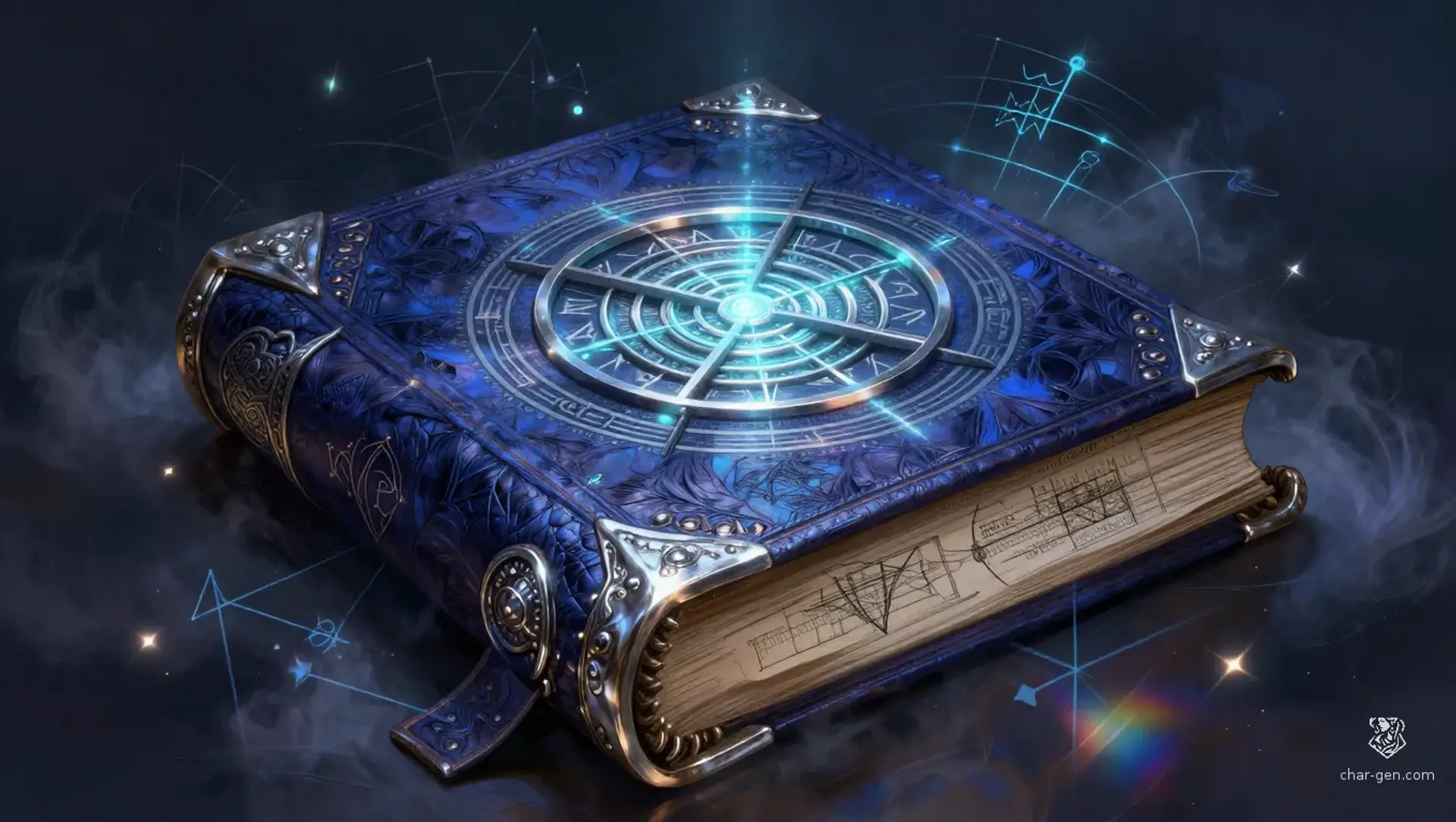 Vane's Universal Theory of the Weave - AI-generated fantasy Spellbook