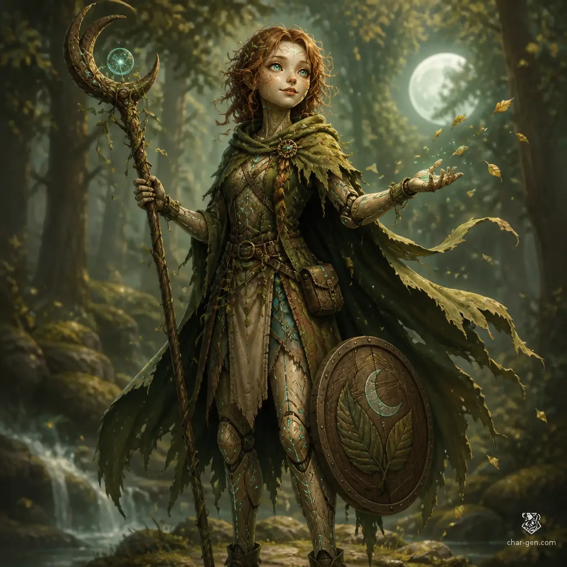 Petal Moonbloom - AI-generated fantasy Character