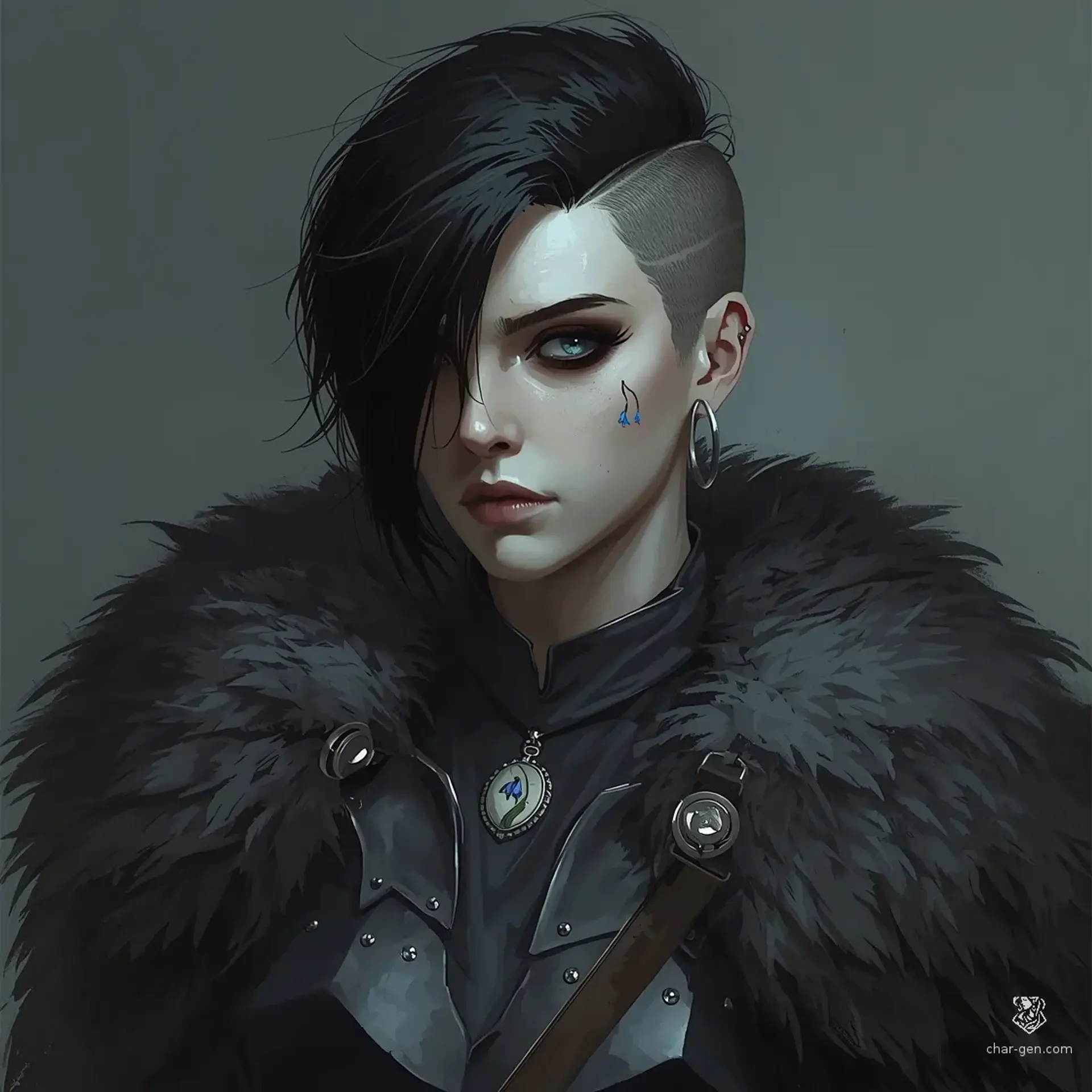Ekaterina Katya Volkov - AI-generated fantasy NPC